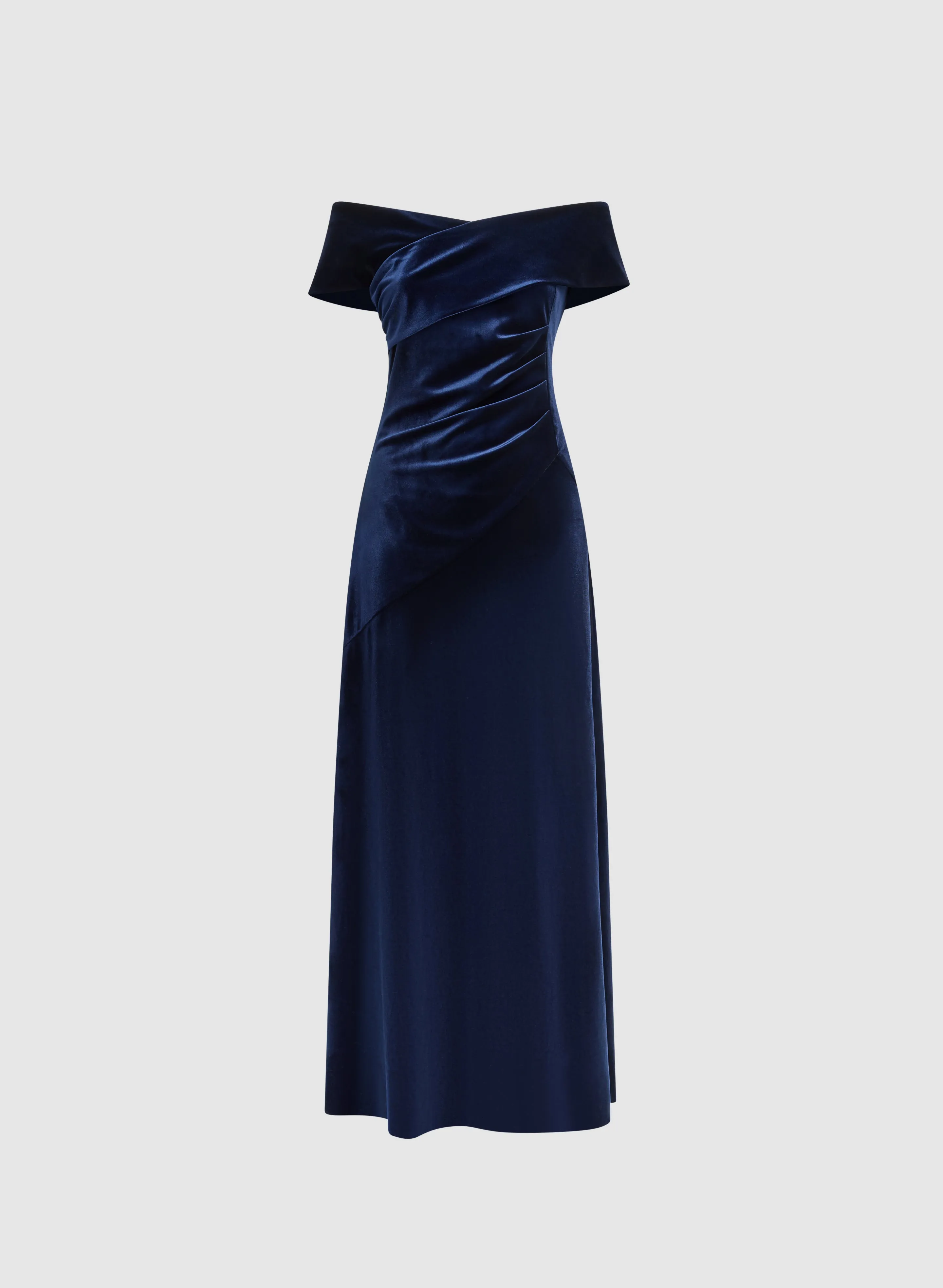 Off-The-Shoulder Velvet Dress sold by Laura product image thumbnail 5