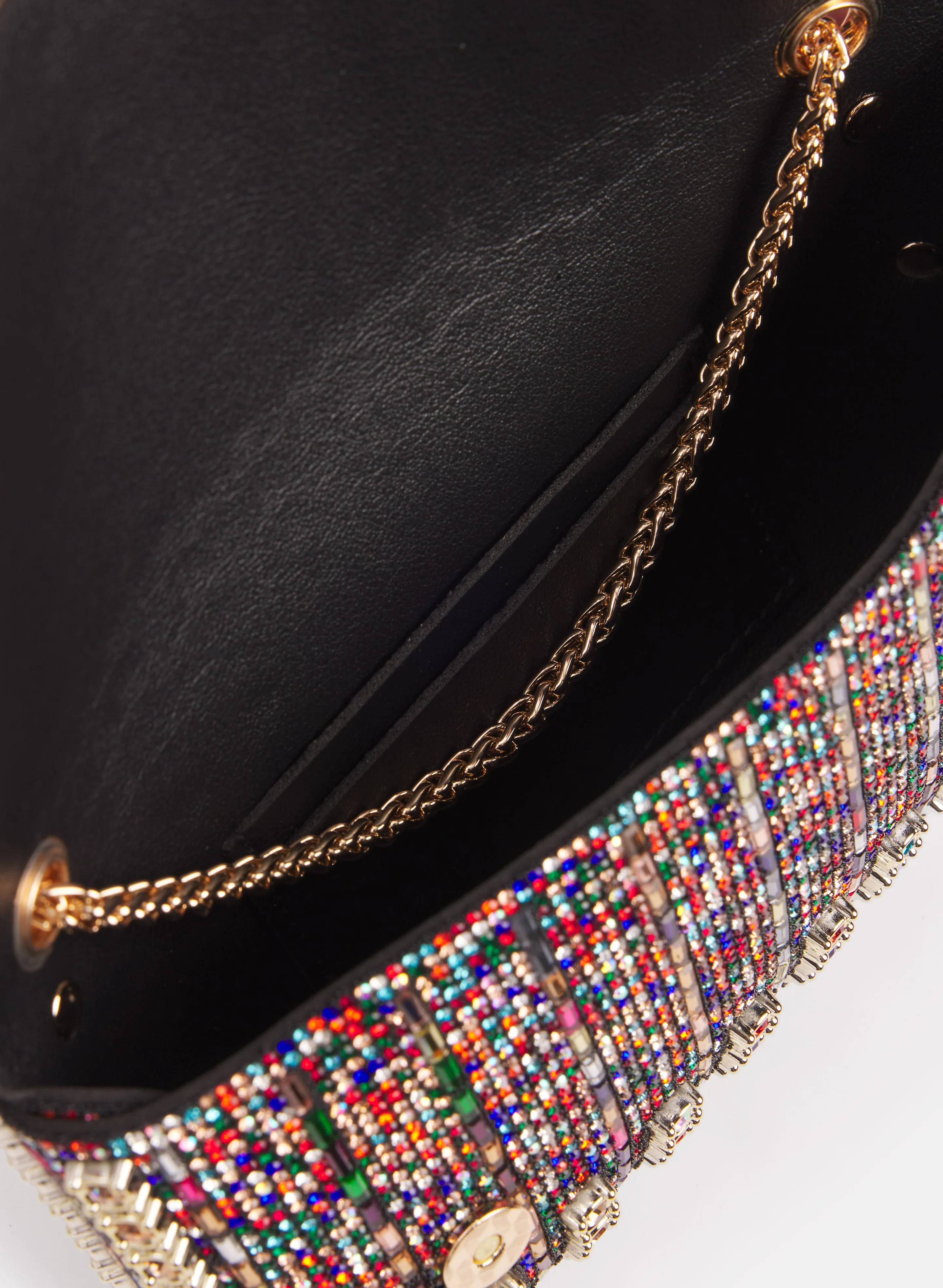 Multi-Colour Stone Embellished Clutch sold by Laura product image thumbnail 4