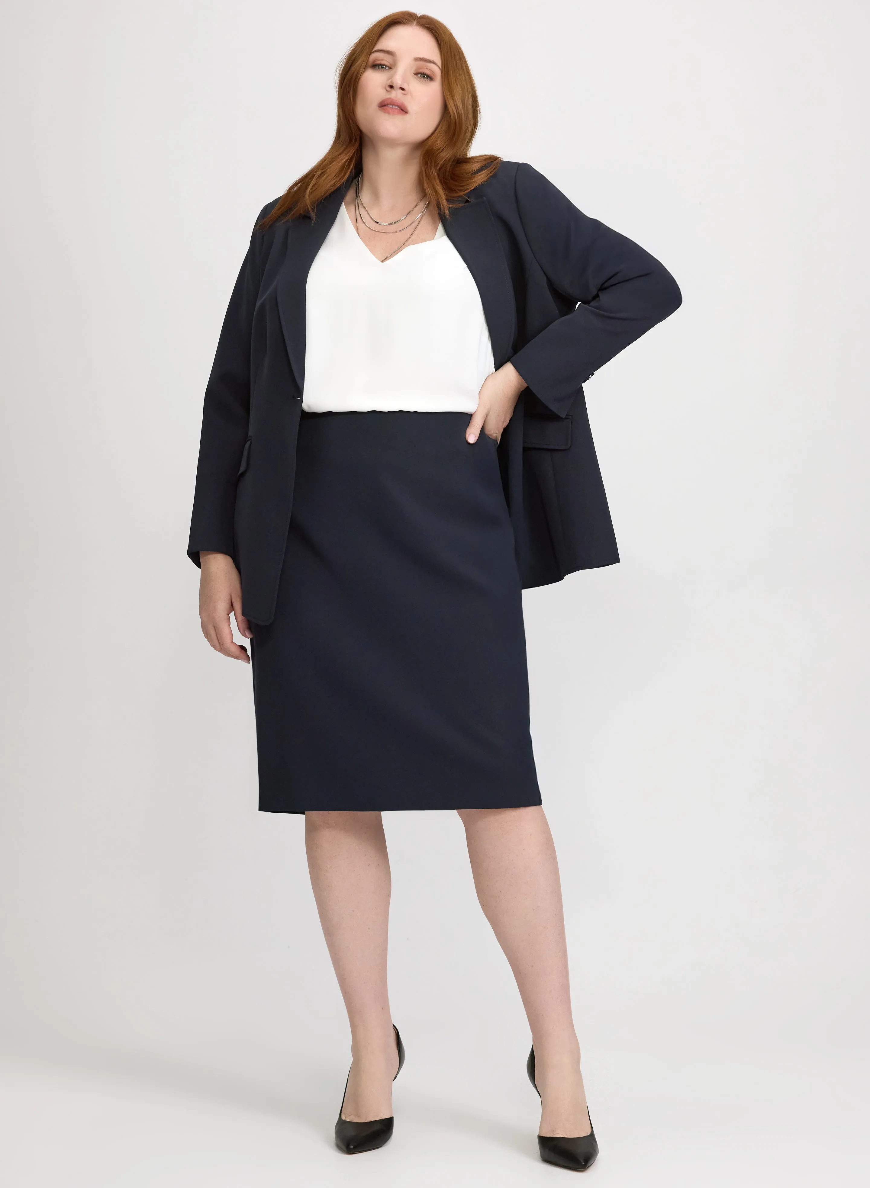 Pencil Suiting Skirt sold by Laura product image thumbnail 3