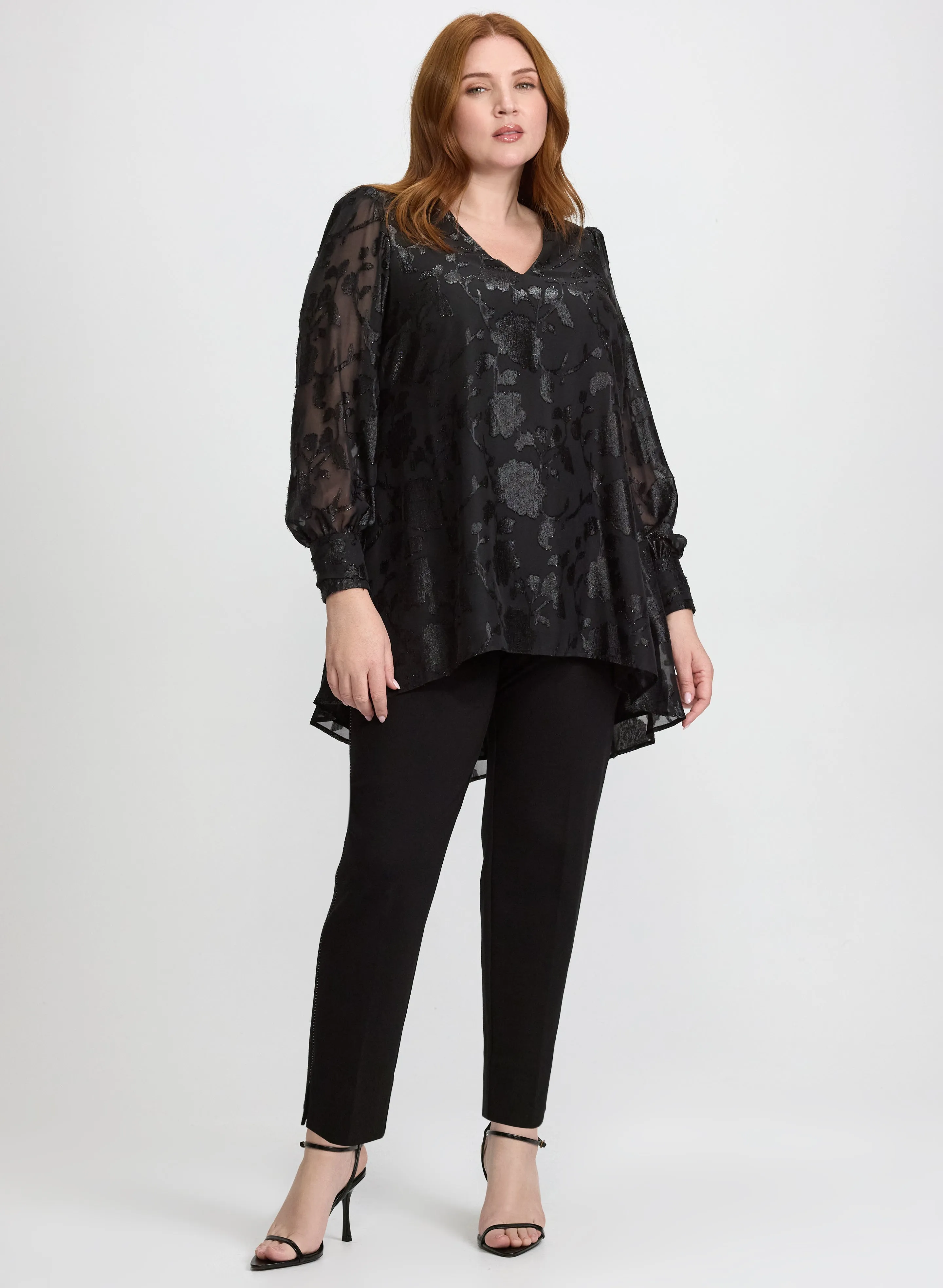 Floral Burnout Tunic sold by Laura product image thumbnail 3