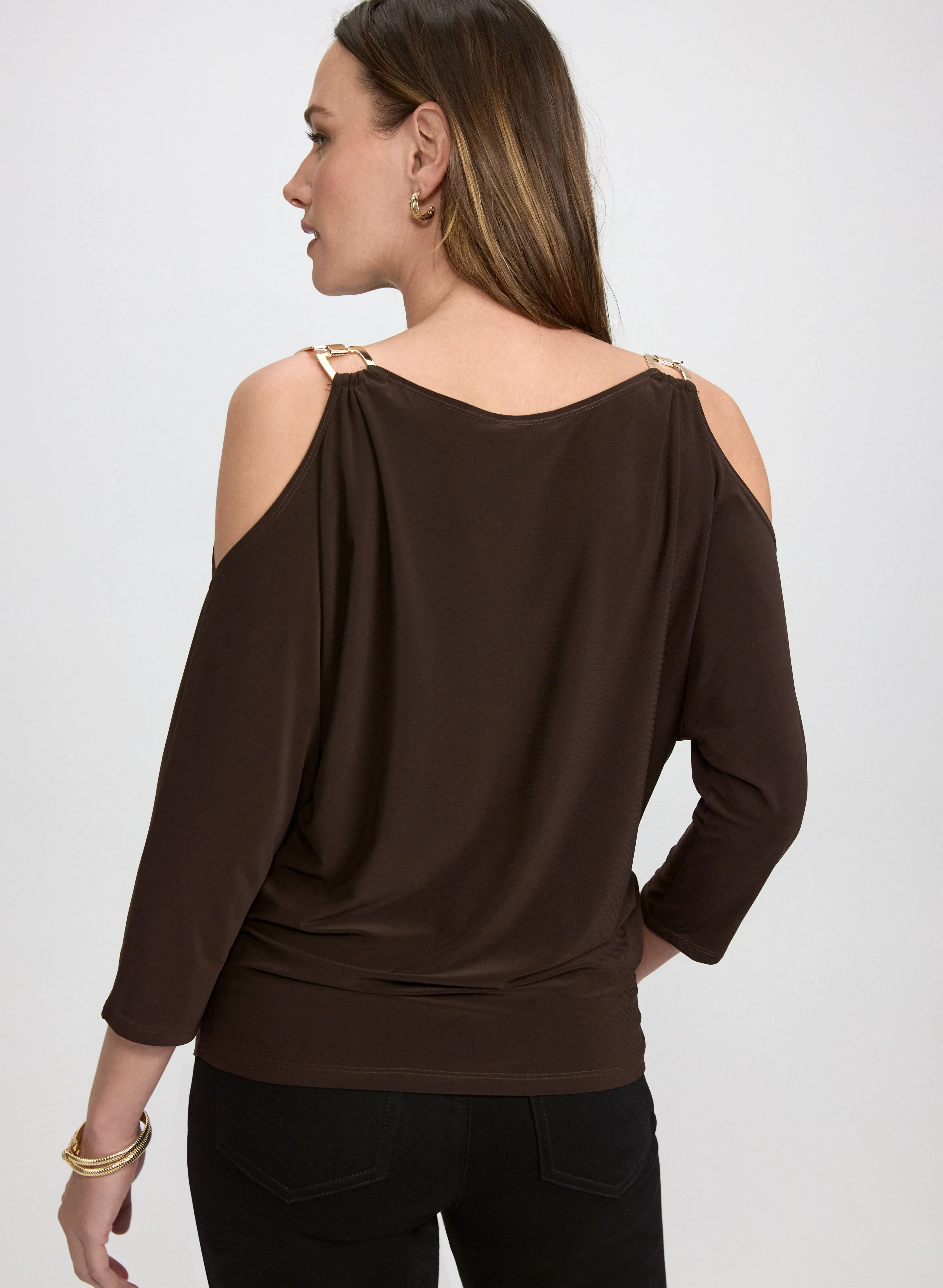 Chain Link Detail Top sold by Laura product image thumbnail 4