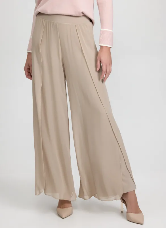 Chiffon Overlay Pants sold by Laura