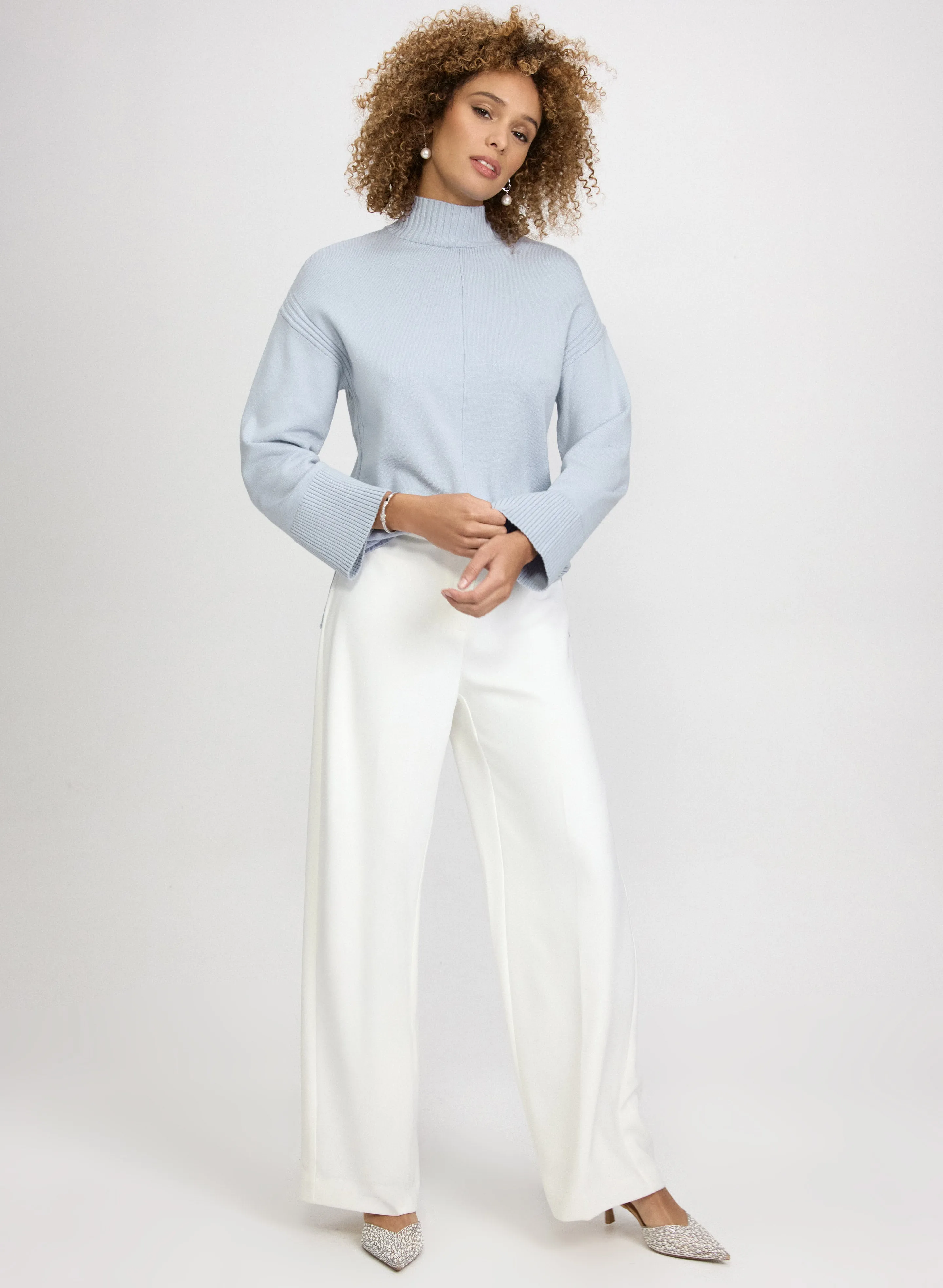 Mock Neck Sweater sold by Laura product image thumbnail 4