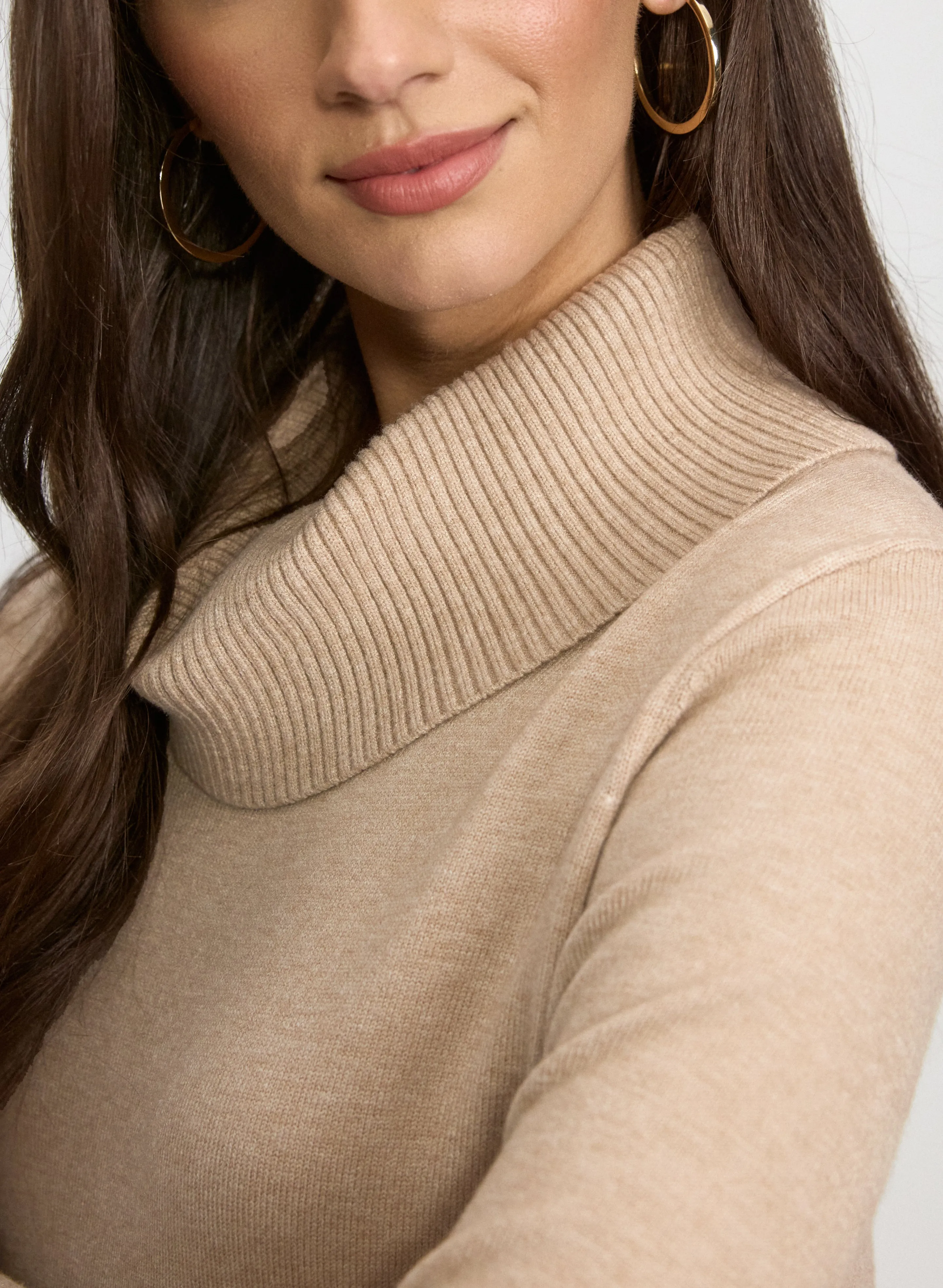 Contrast Cowl Neck Sweater sold by Laura product image thumbnail 5