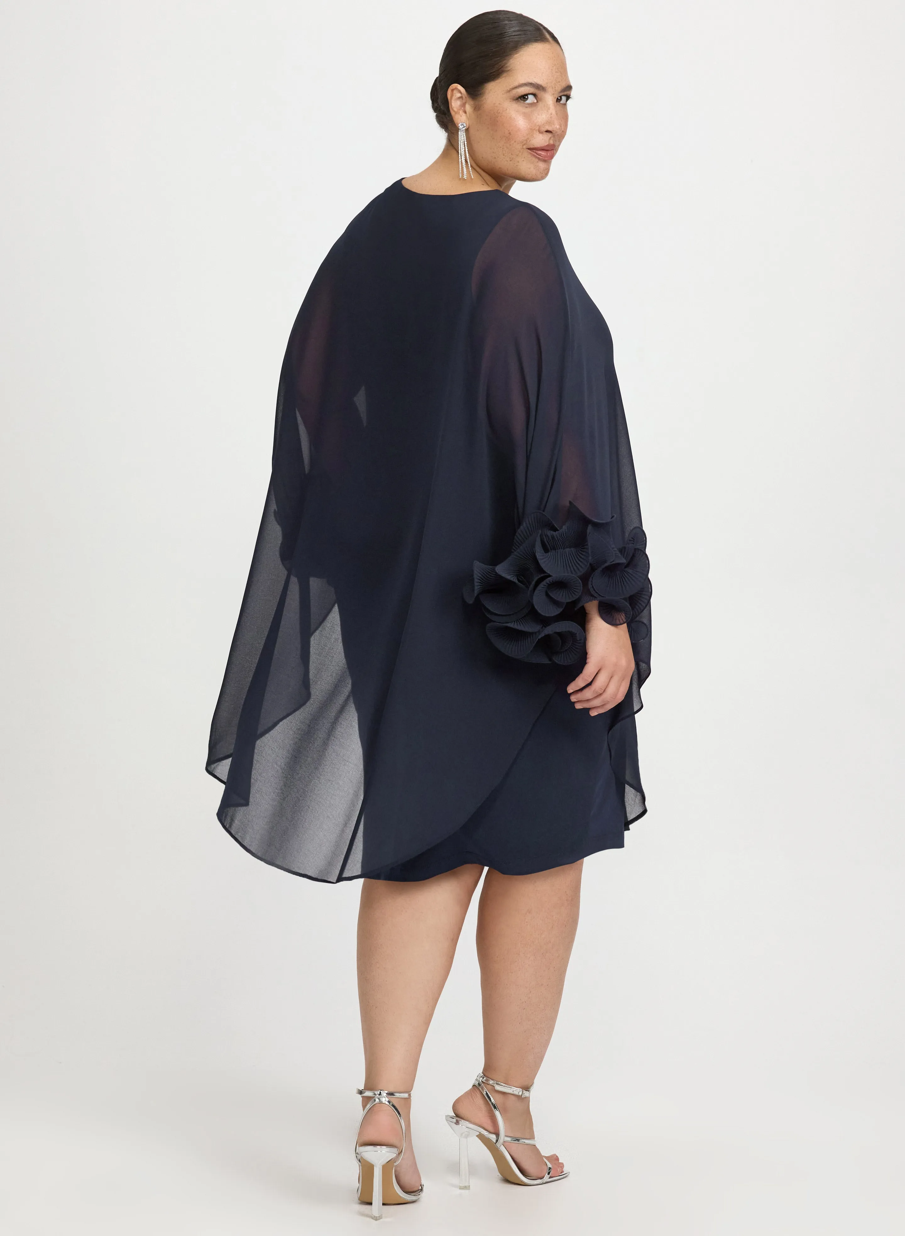 Frill Sleeve Dress sold by Laura product image thumbnail 4