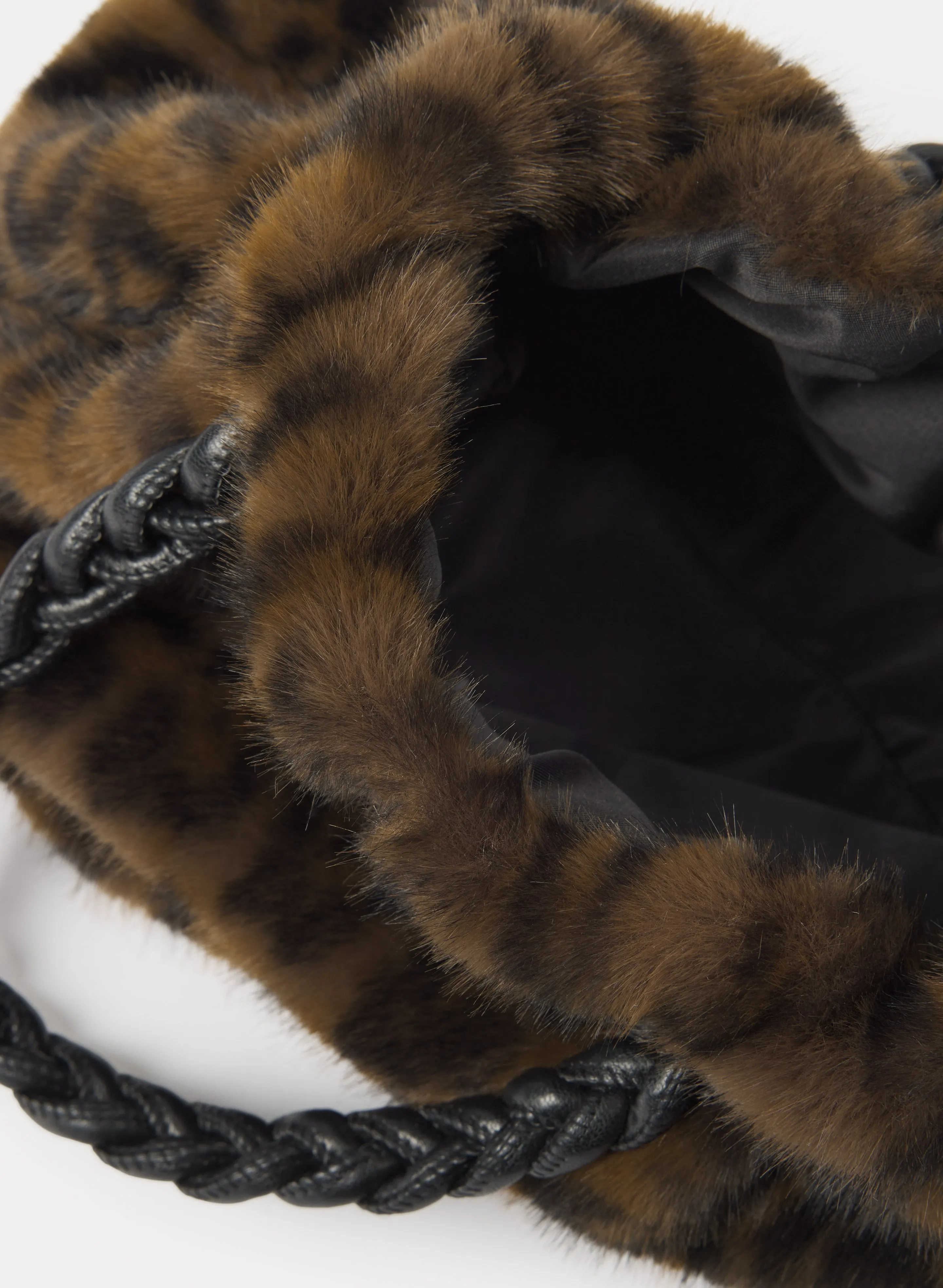 Faux Fur Handbag sold by Laura product image thumbnail 5
