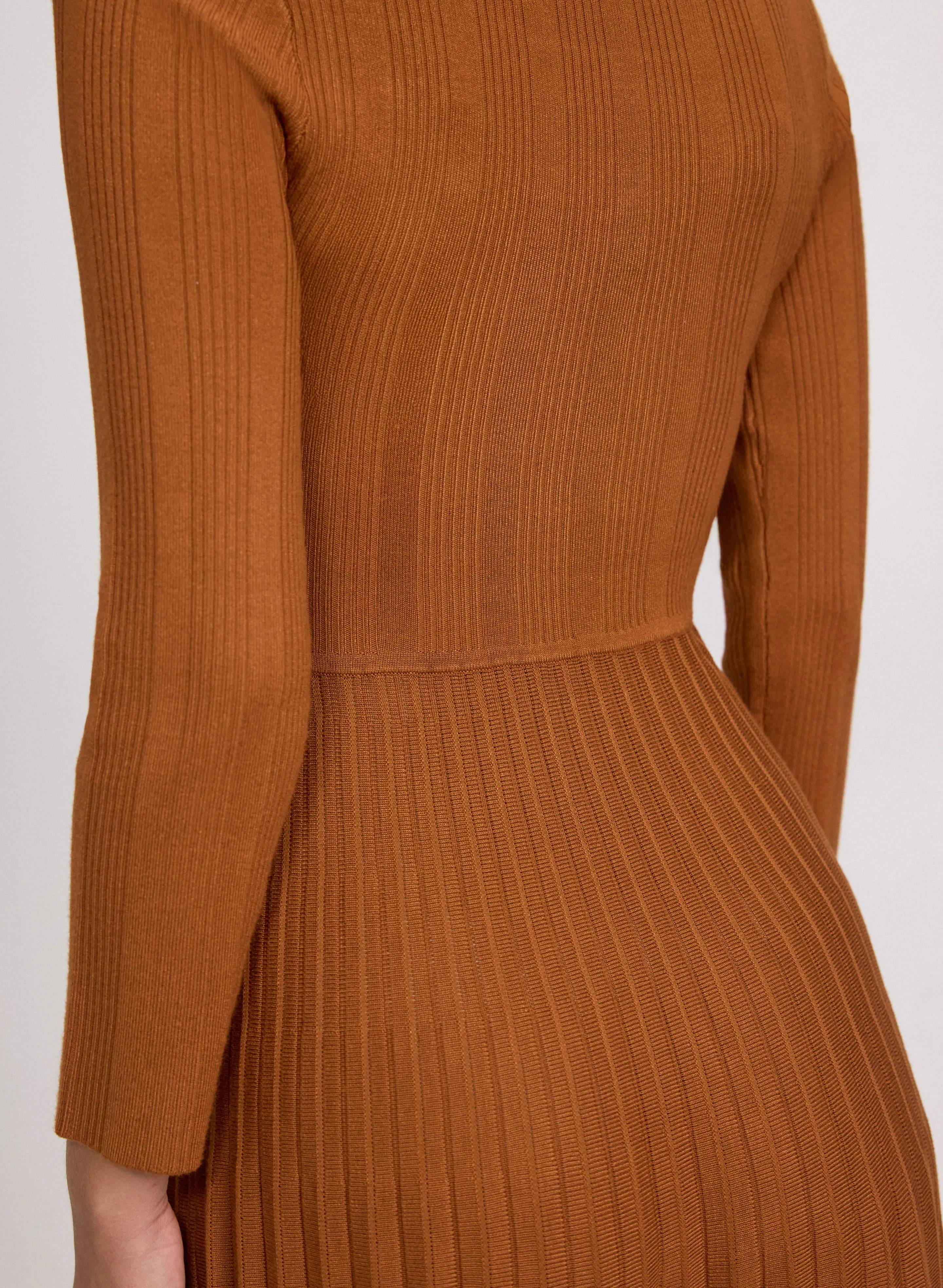 Pleated Knit Dress sold by Laura product image thumbnail 4
