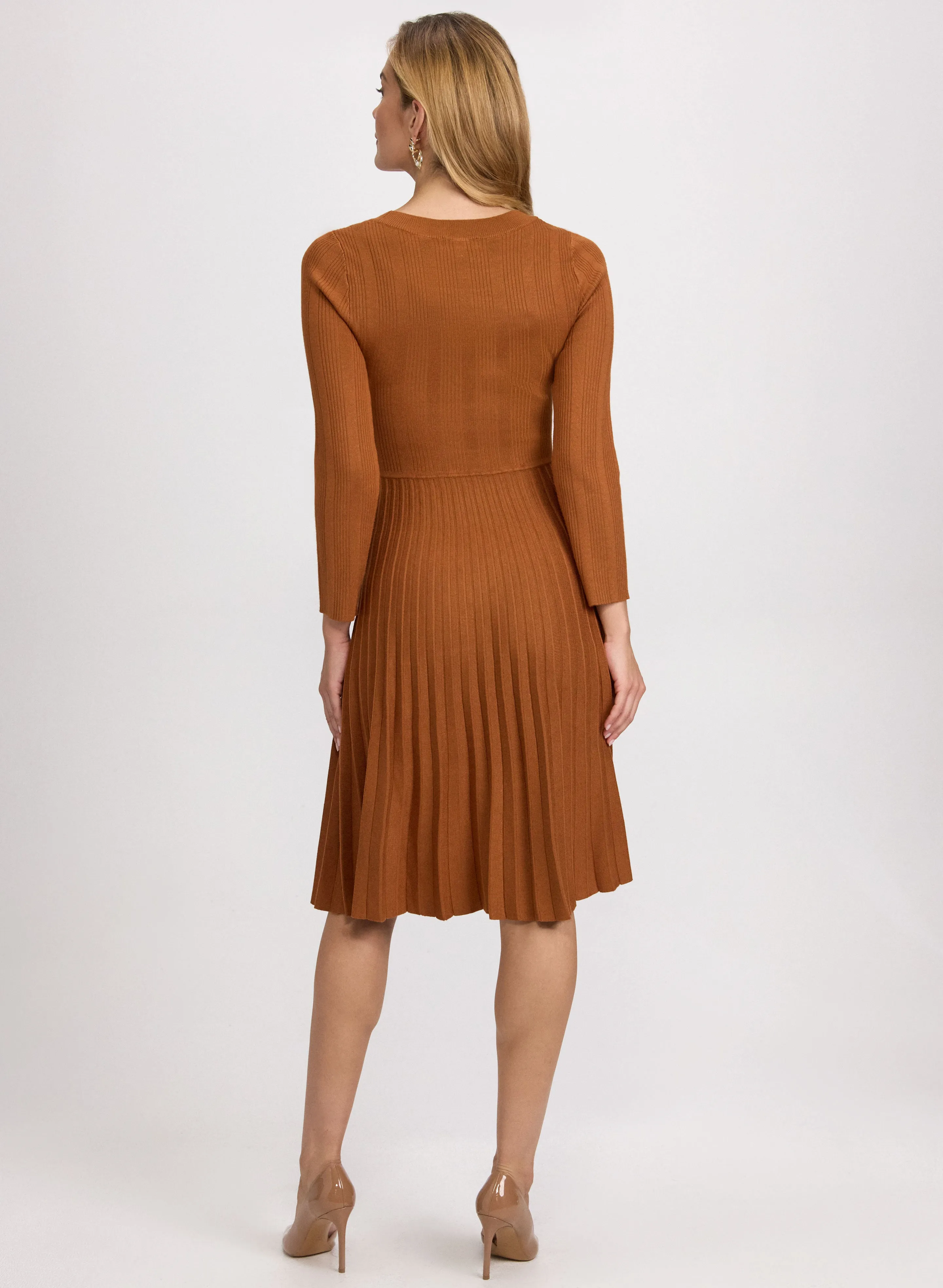 Pleated Knit Dress sold by Laura product image thumbnail 2