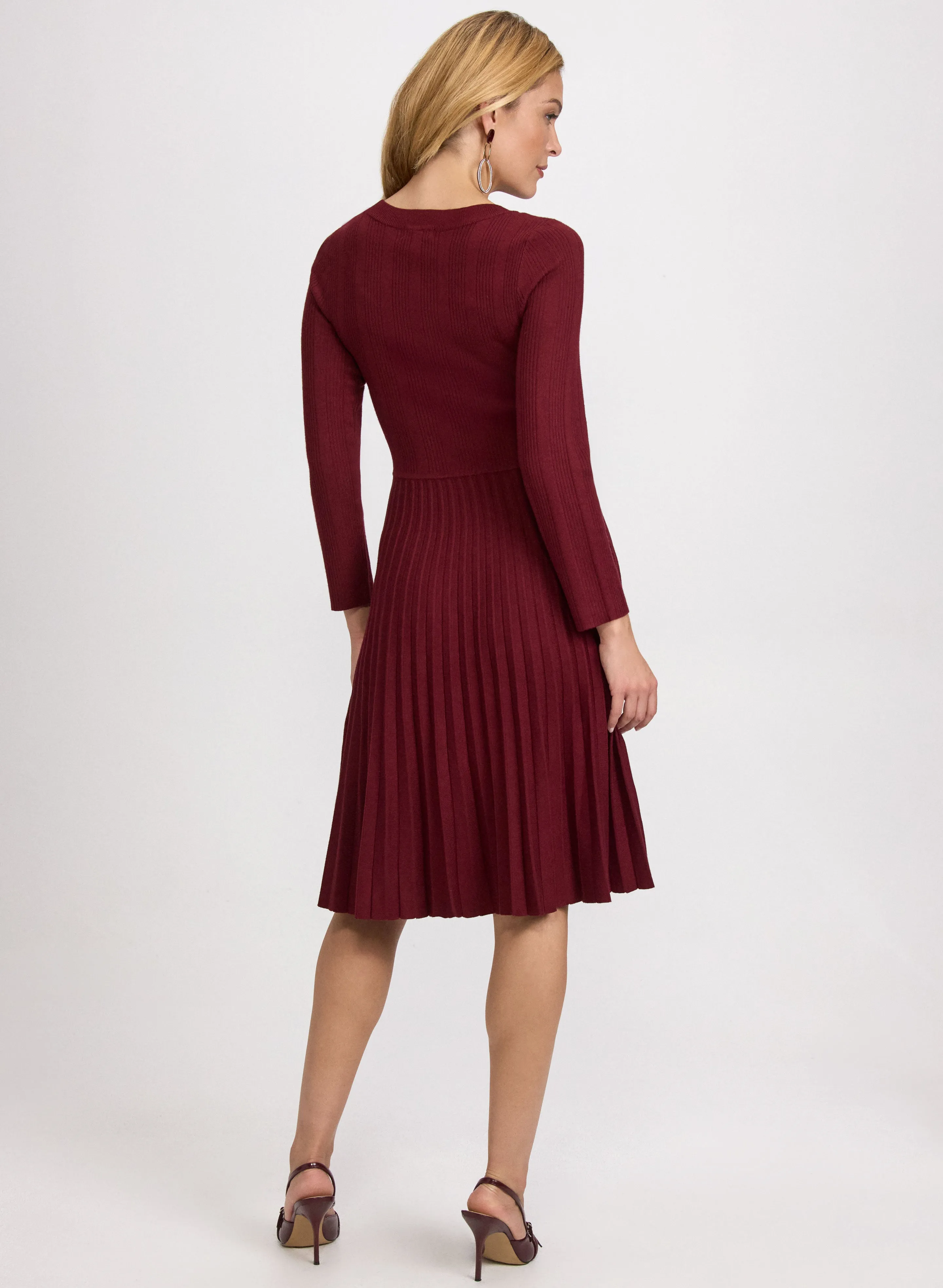 Pleated Knit Dress sold by Laura product image thumbnail 2