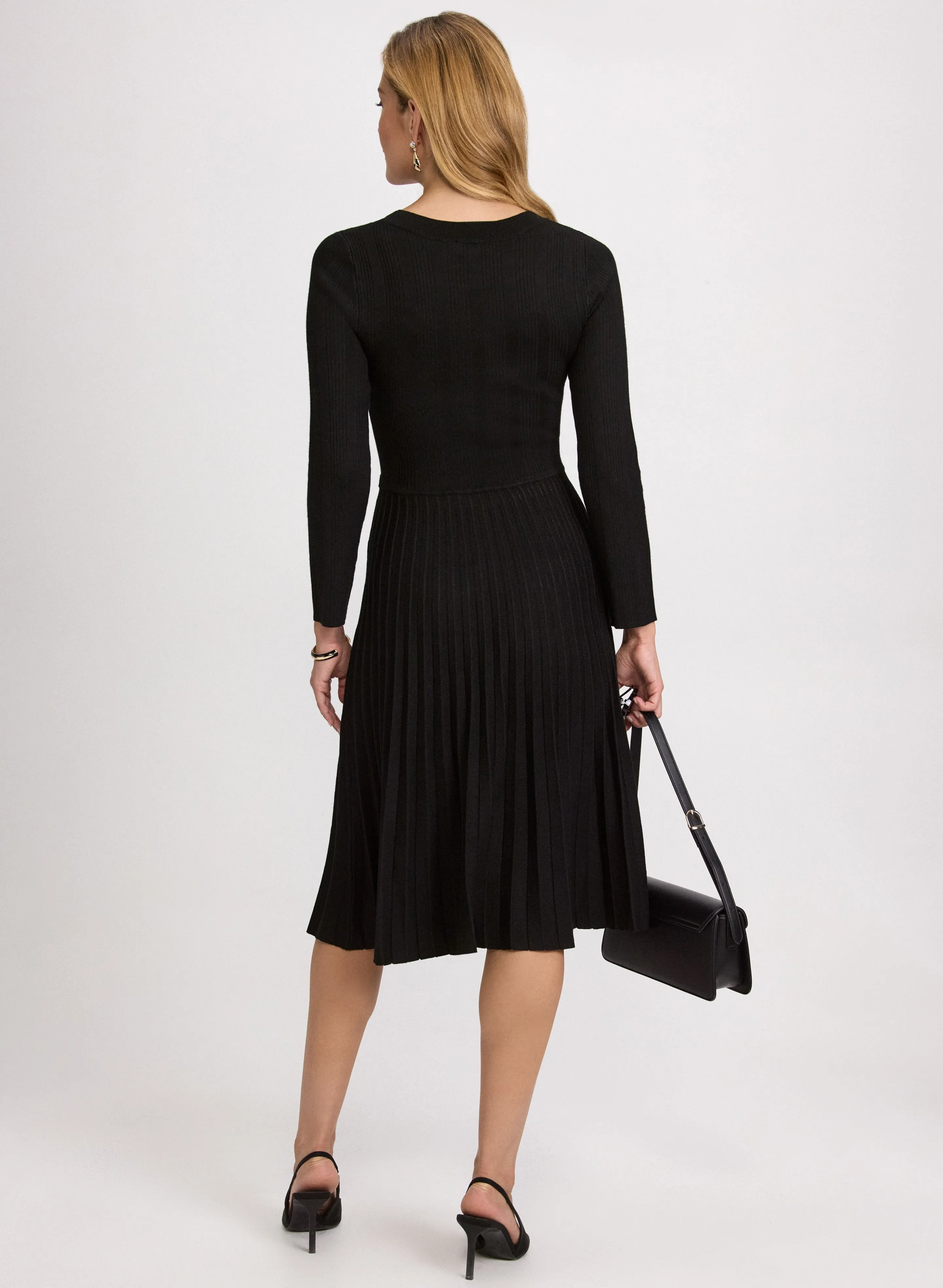 Pleated Knit Dress sold by Laura product image thumbnail 4