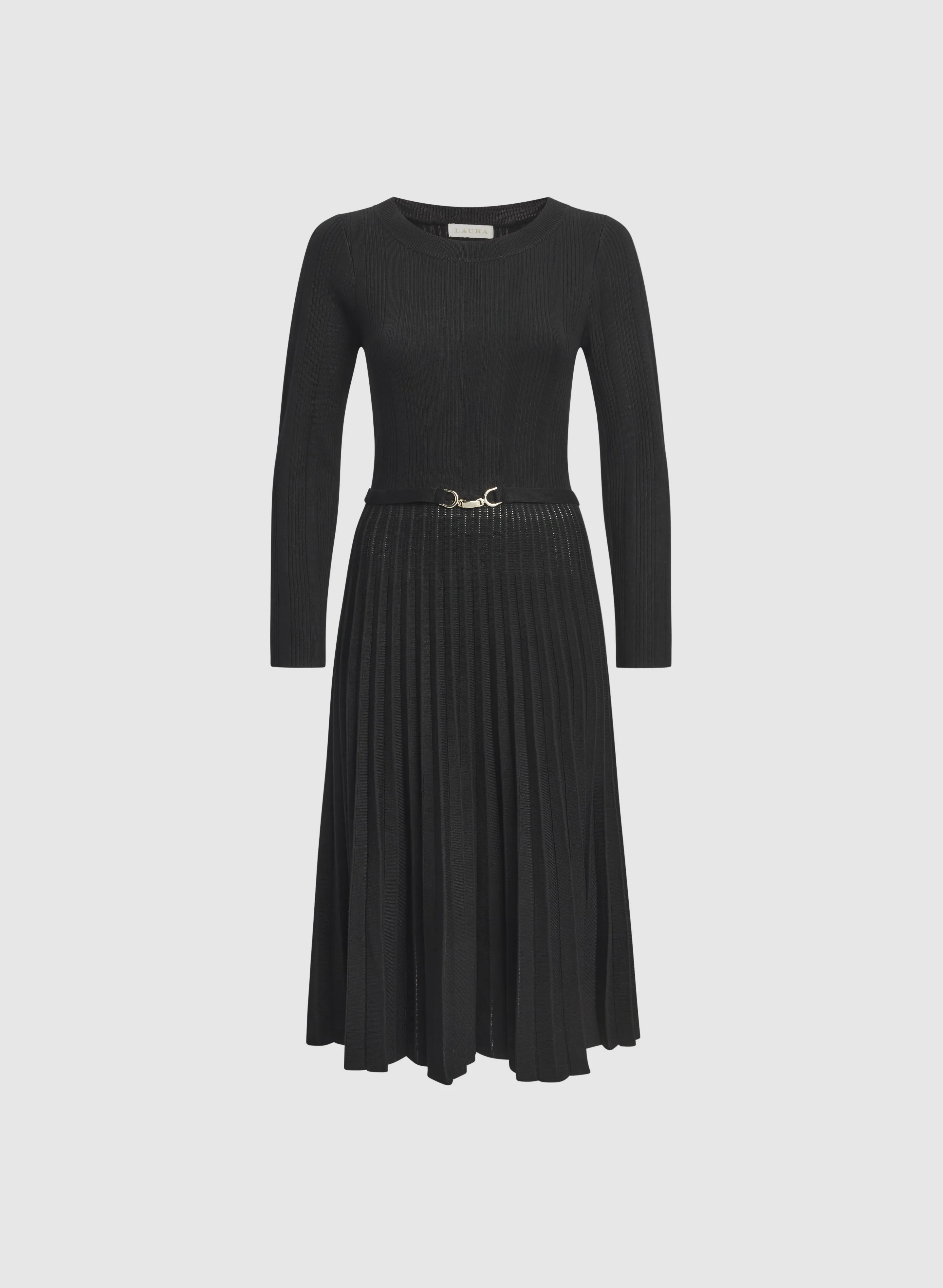 Pleated Knit Dress sold by Laura product image thumbnail 5