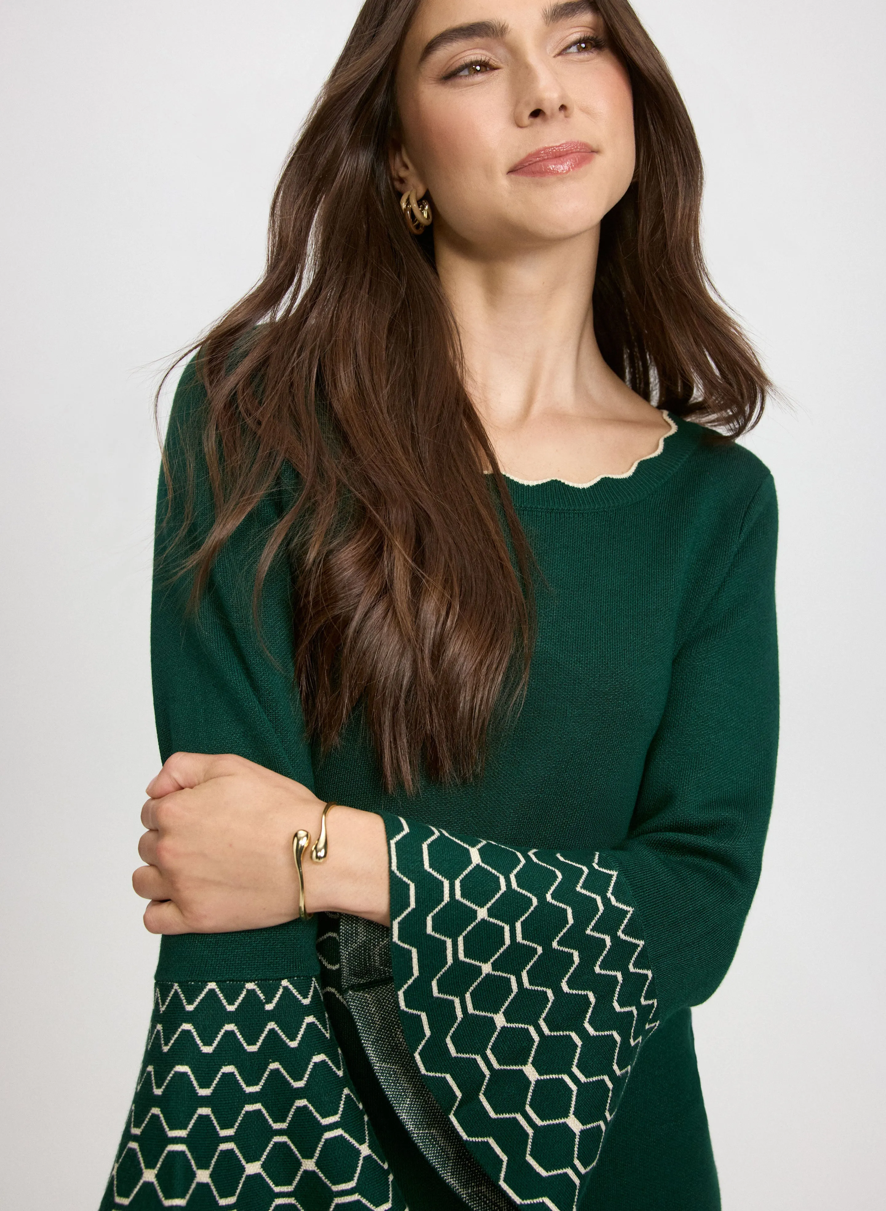 Scalloped Detail Dress sold by Laura product image thumbnail 5