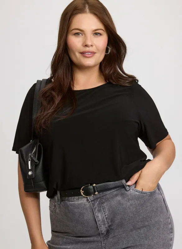 Solid Jersey Top sold by Laura