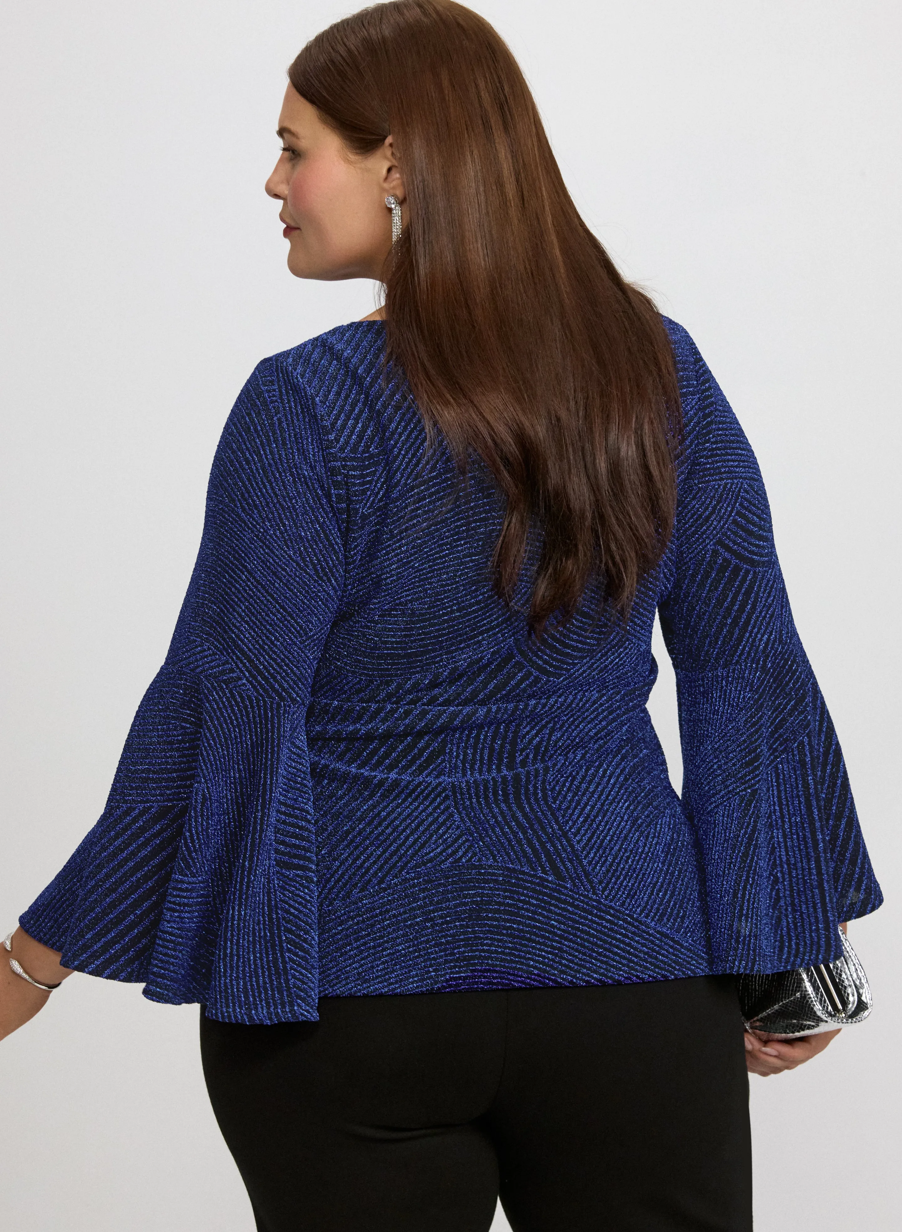 Metallic Jacquard Top sold by Laura product image thumbnail 3