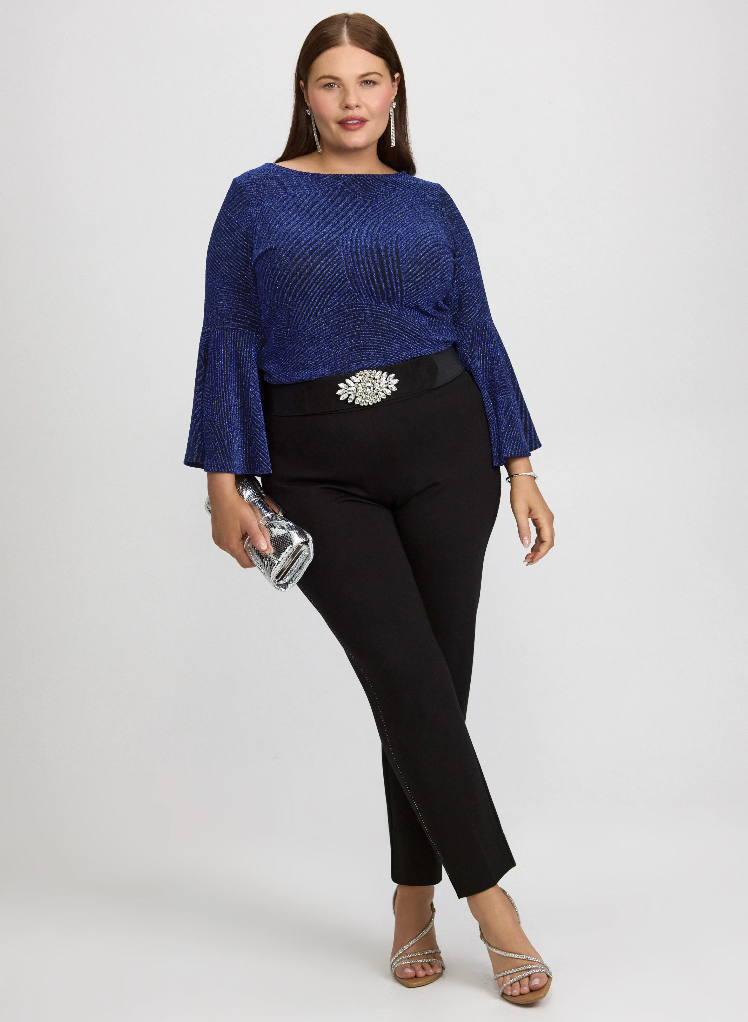 Metallic Jacquard Top sold by Laura product image thumbnail 4