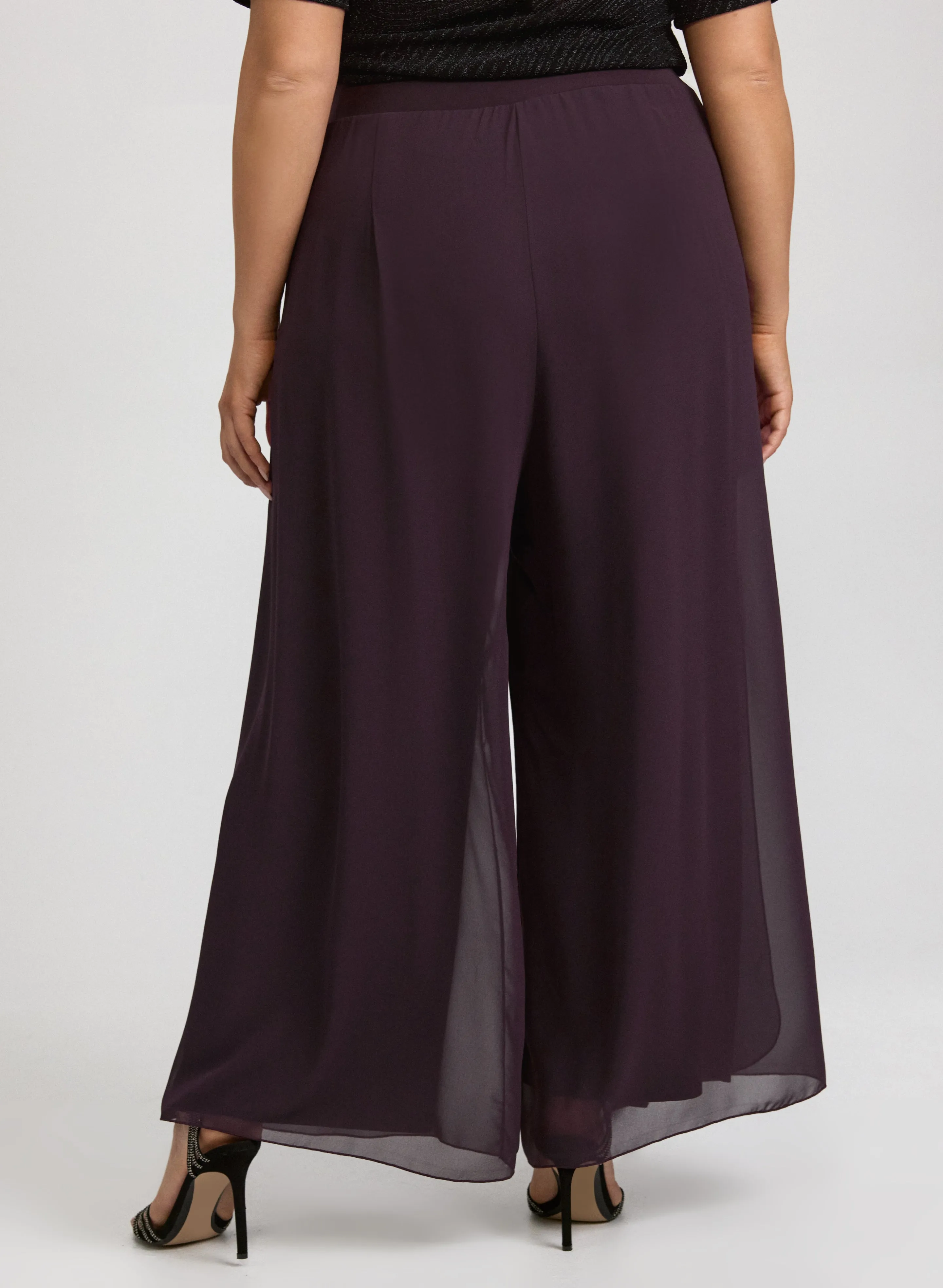 Chiffon Overlay Pants sold by Laura product image thumbnail 3