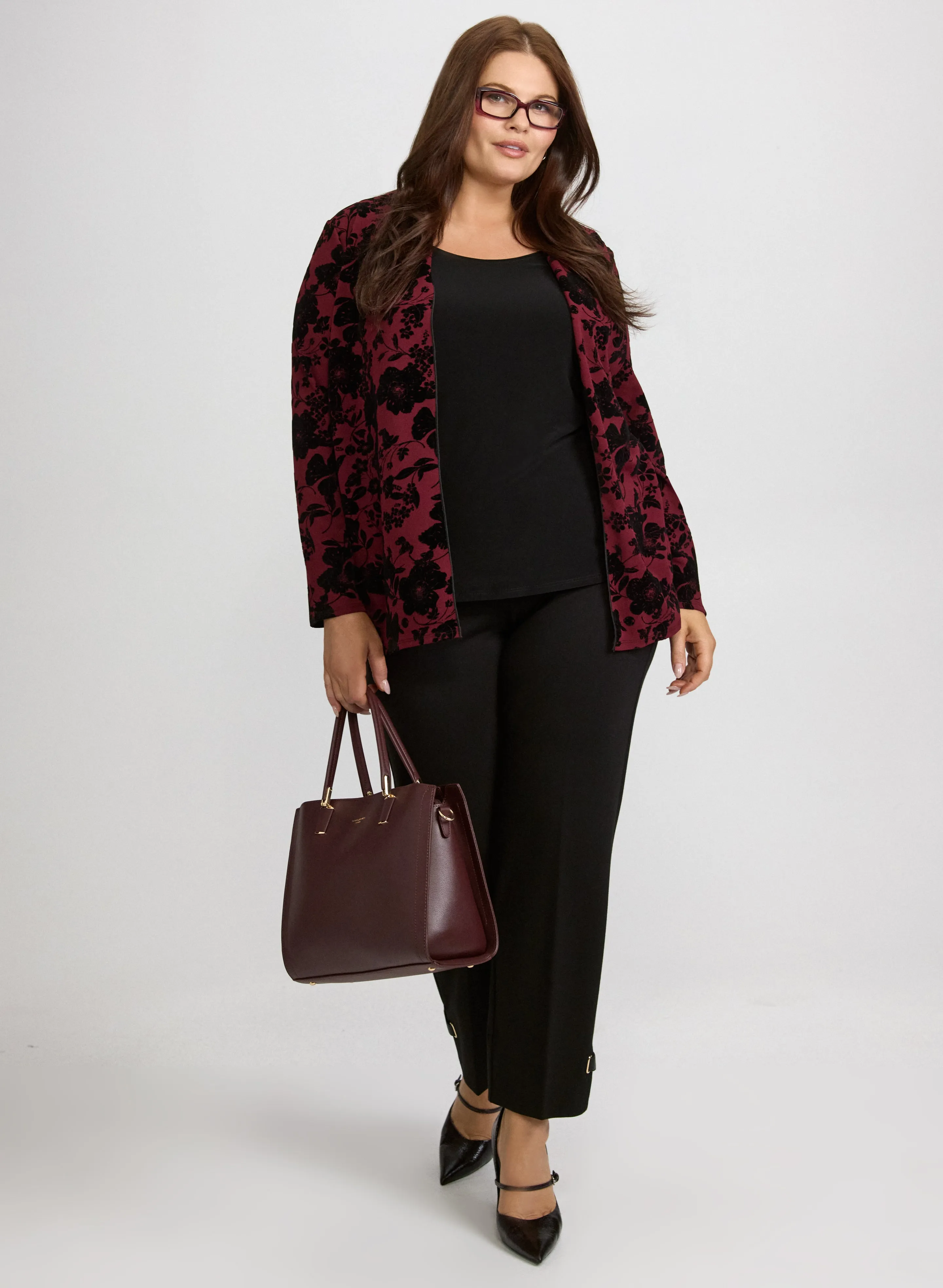 Floral Illusion Layered Top sold by Laura product image thumbnail 4