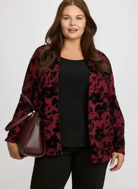 Floral Illusion Layered Top sold by Laura