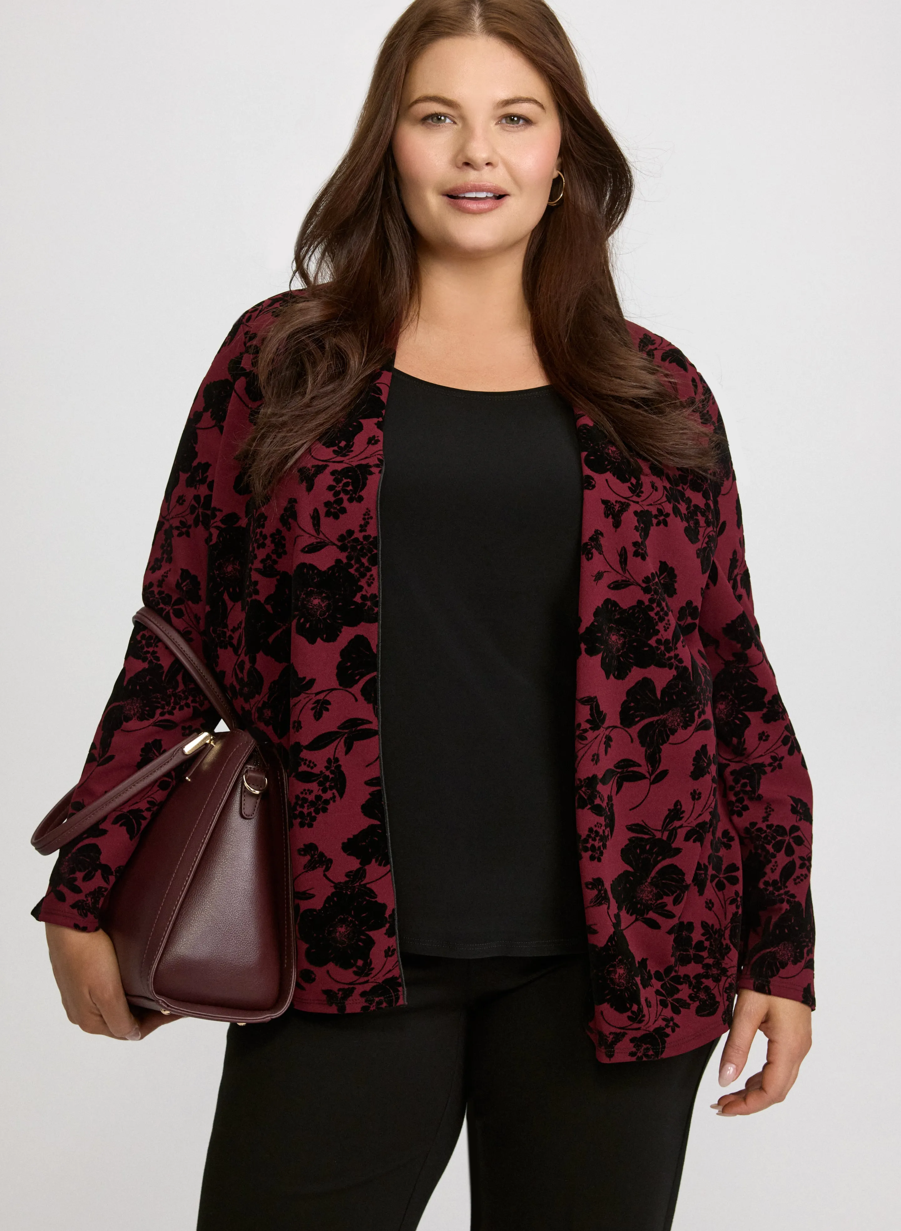 Floral Illusion Layered Top sold by Laura