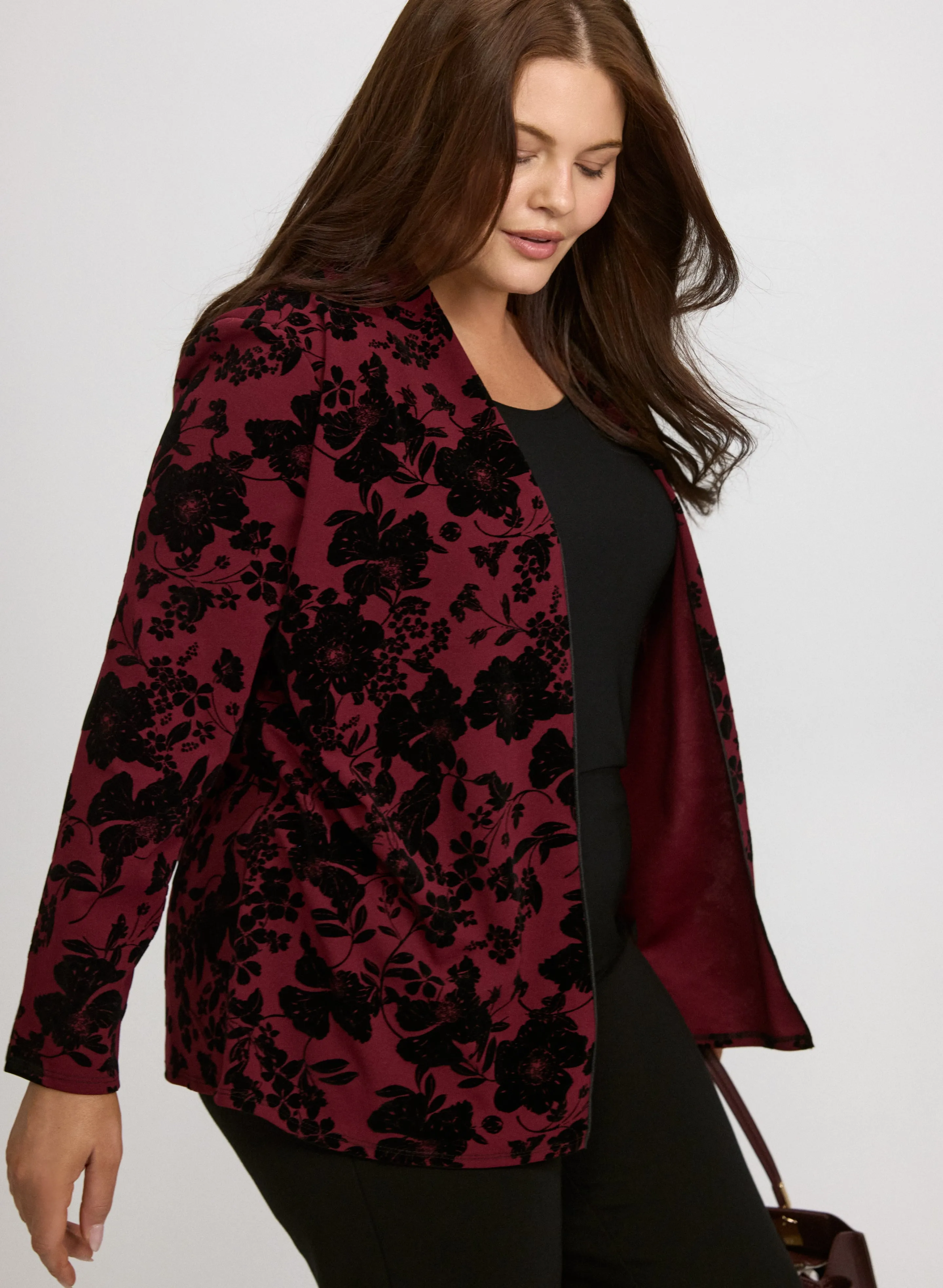 Floral Illusion Layered Top sold by Laura product image thumbnail 2