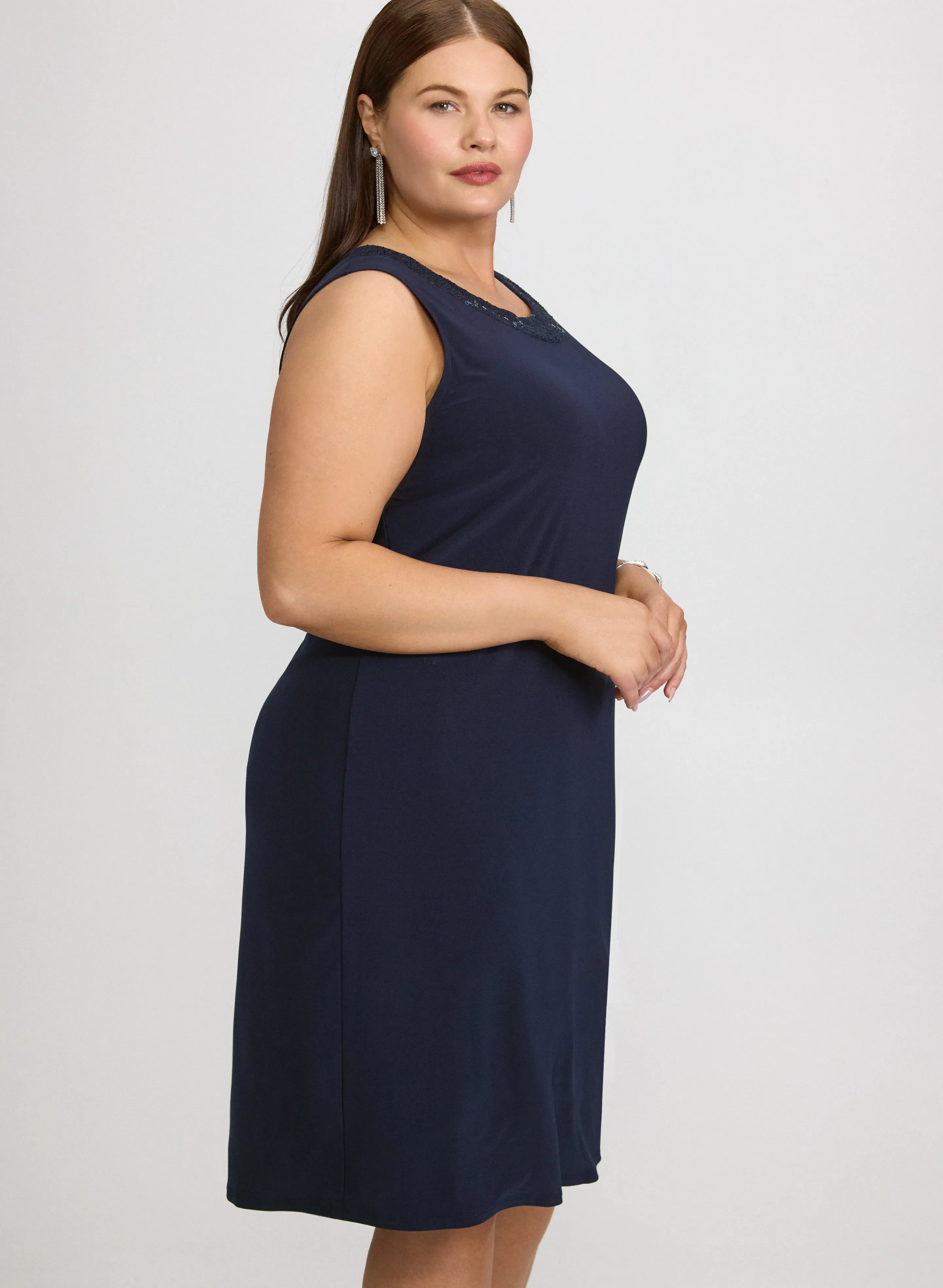 Lace Trim Jacket & Dress Set sold by Laura product image thumbnail 2