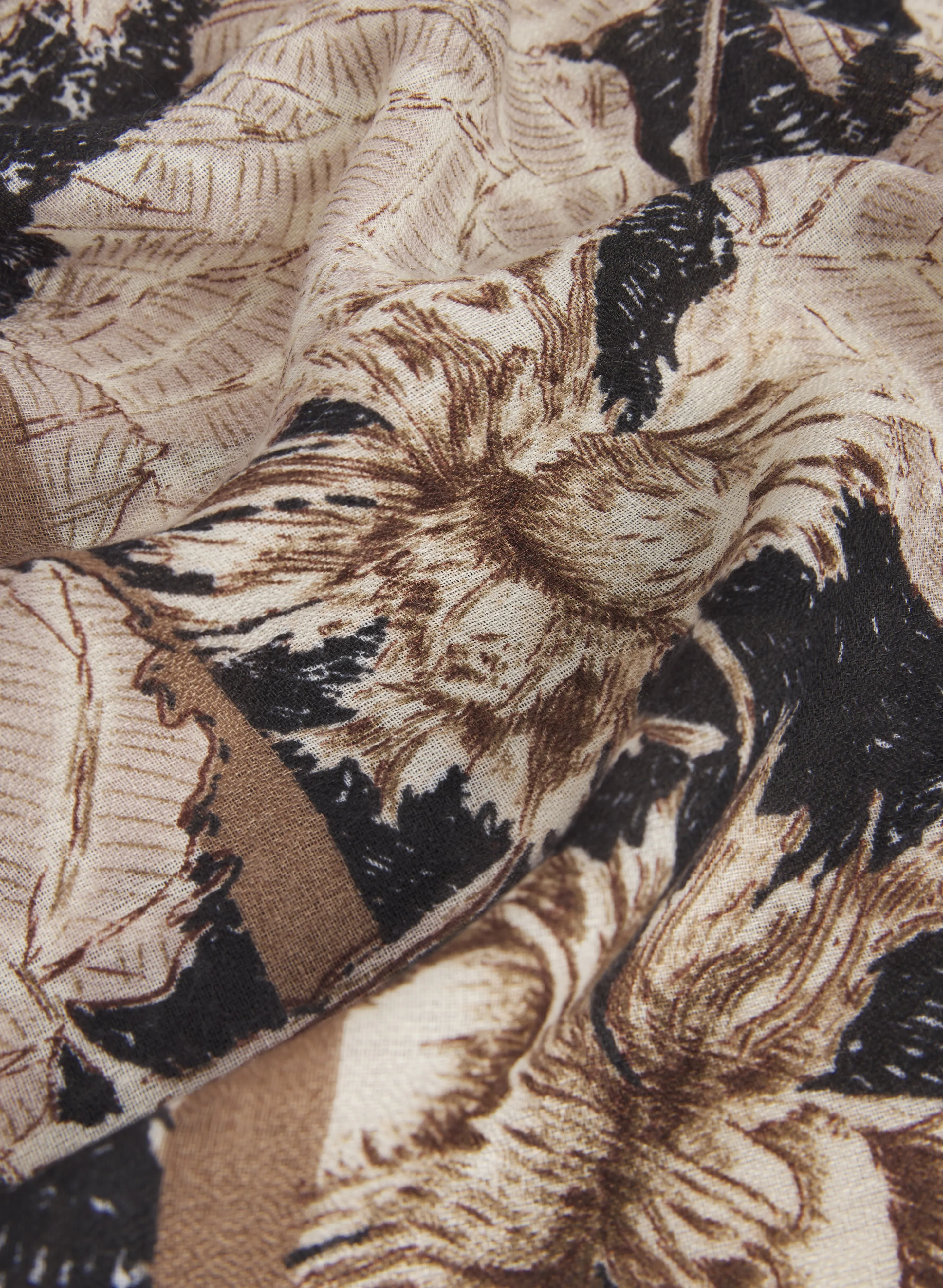 Floral Print Square Scarf sold by Laura product image thumbnail 2