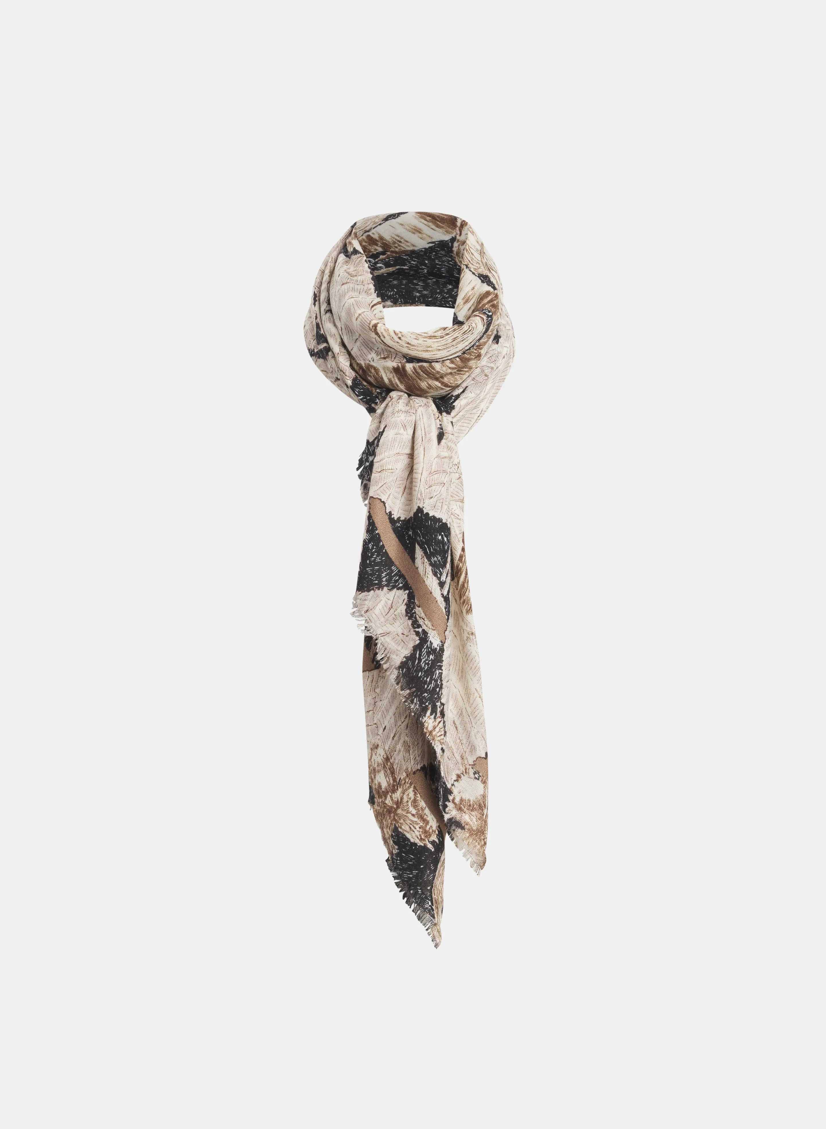 Floral Print Square Scarf sold by Laura