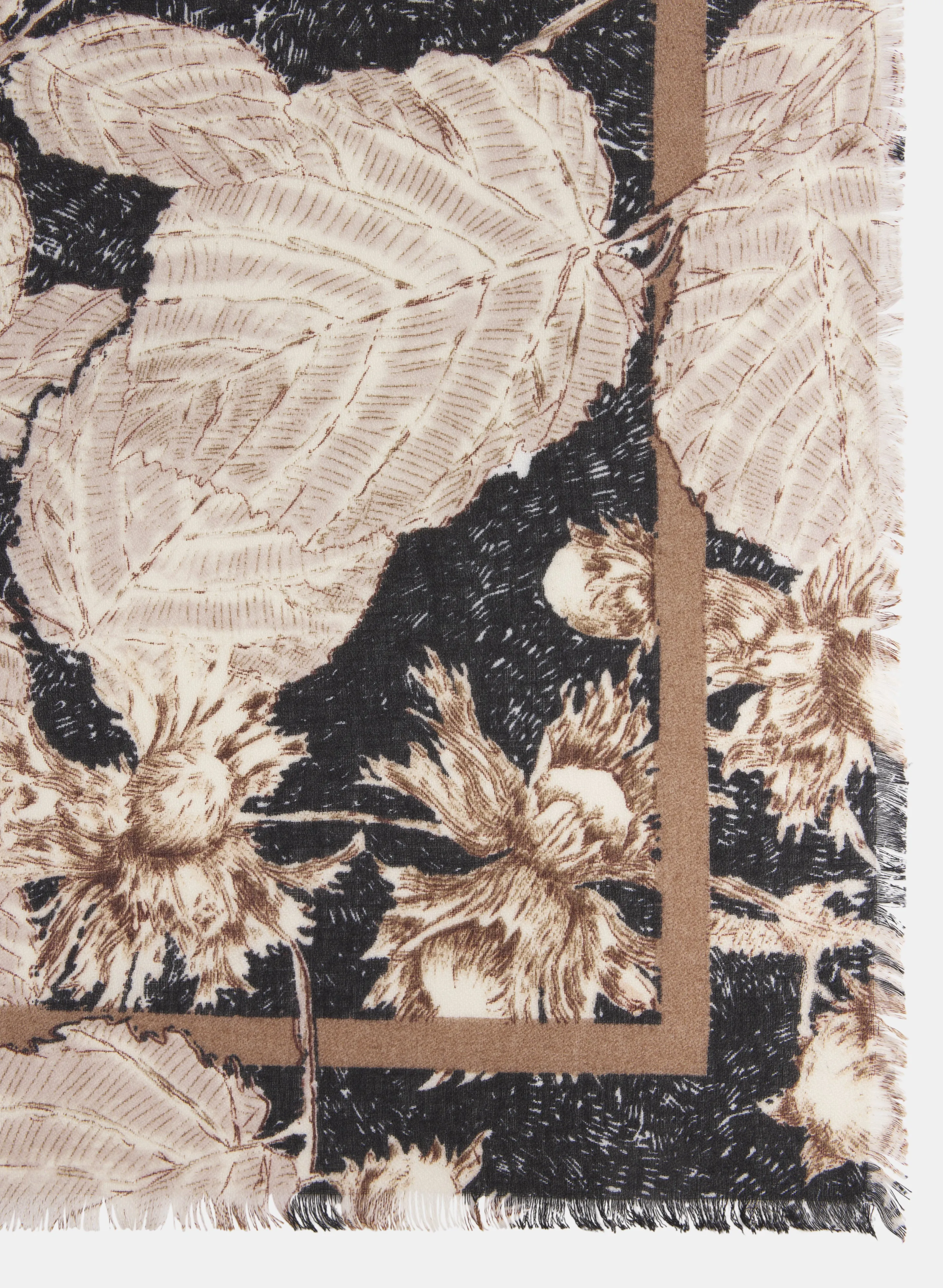 Floral Print Square Scarf sold by Laura product image thumbnail 3