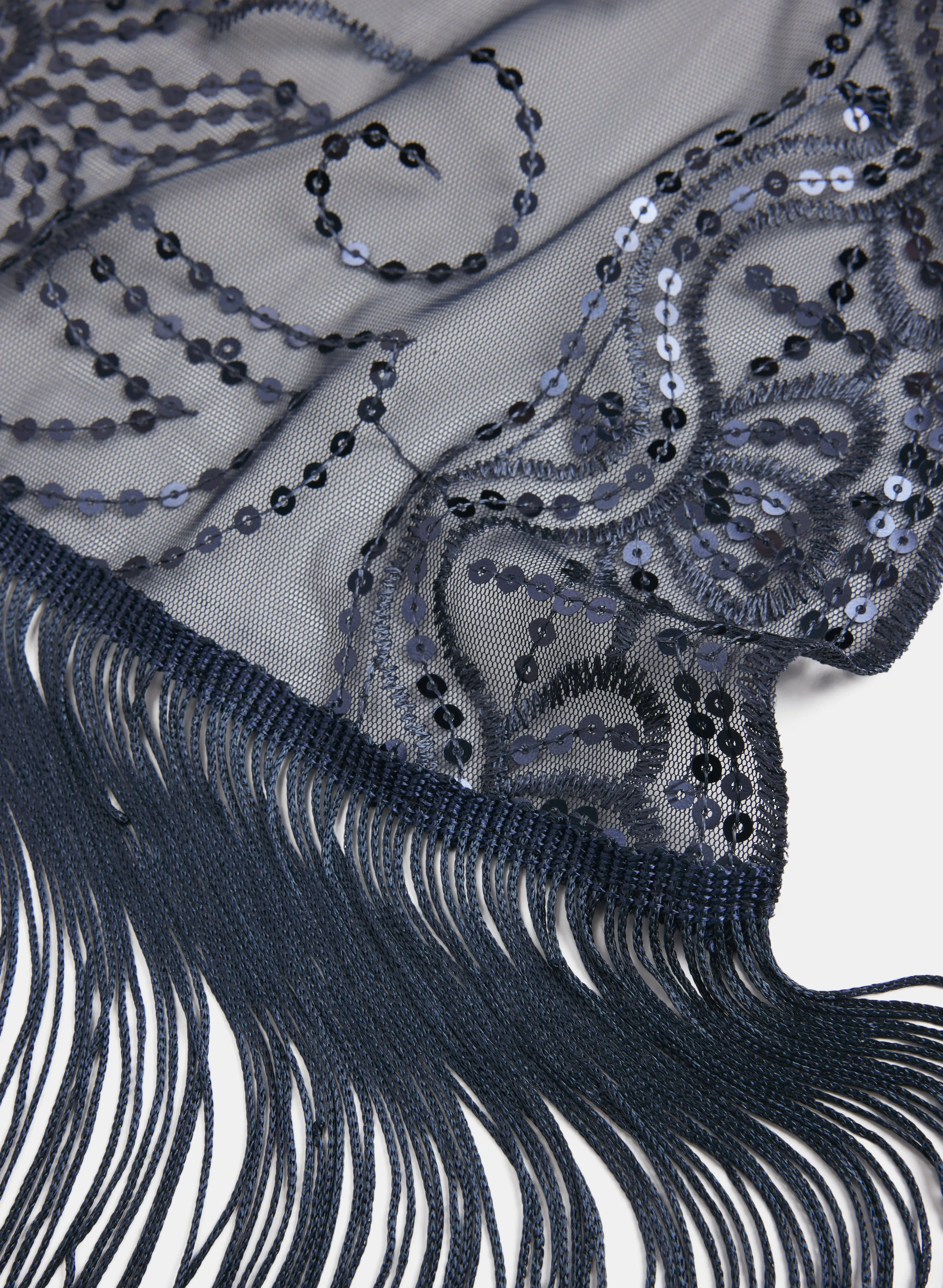 Mesh & Sequin Shawl sold by Laura product image thumbnail 2