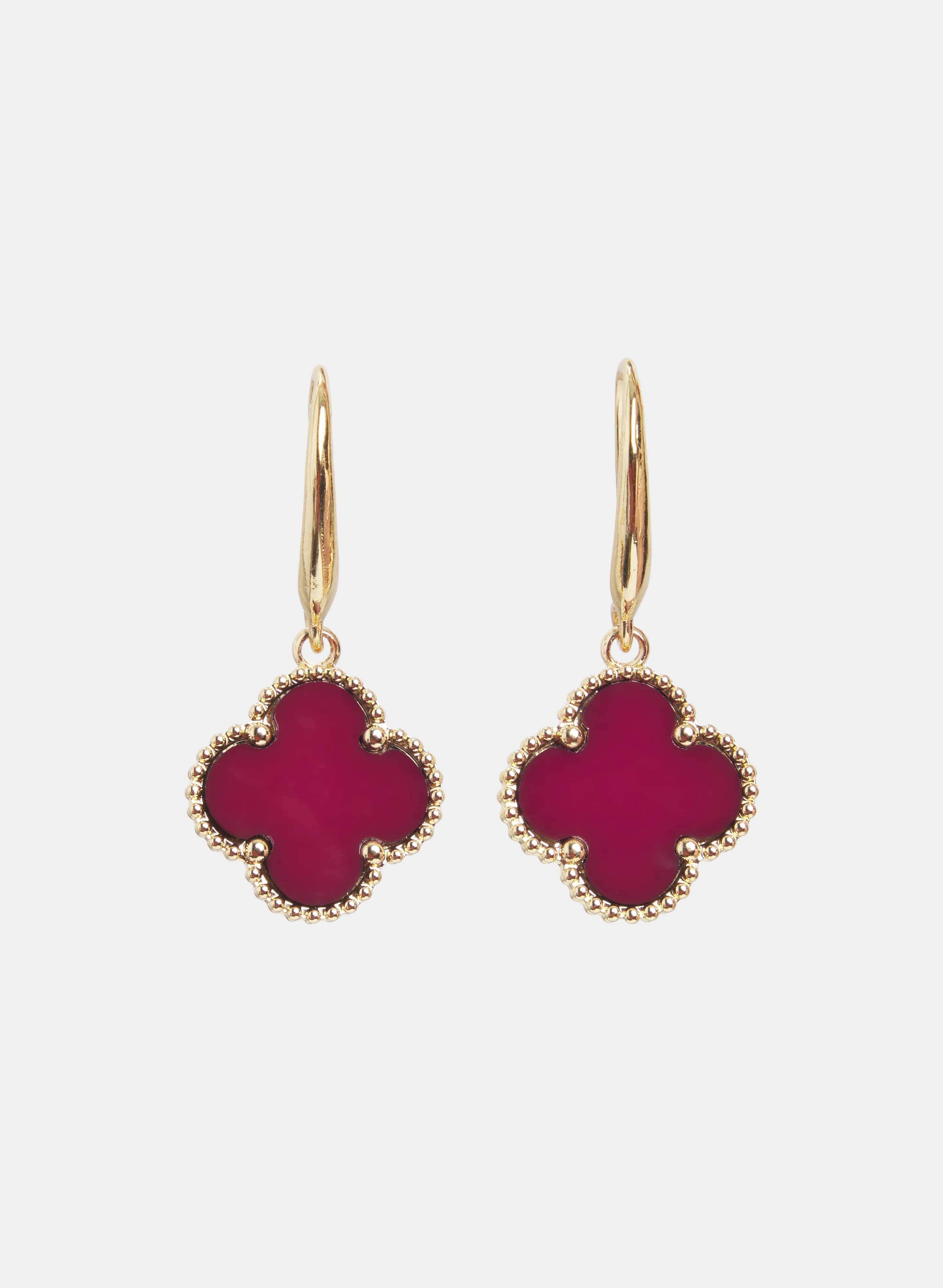 Clover Dangle Earrings sold by Laura