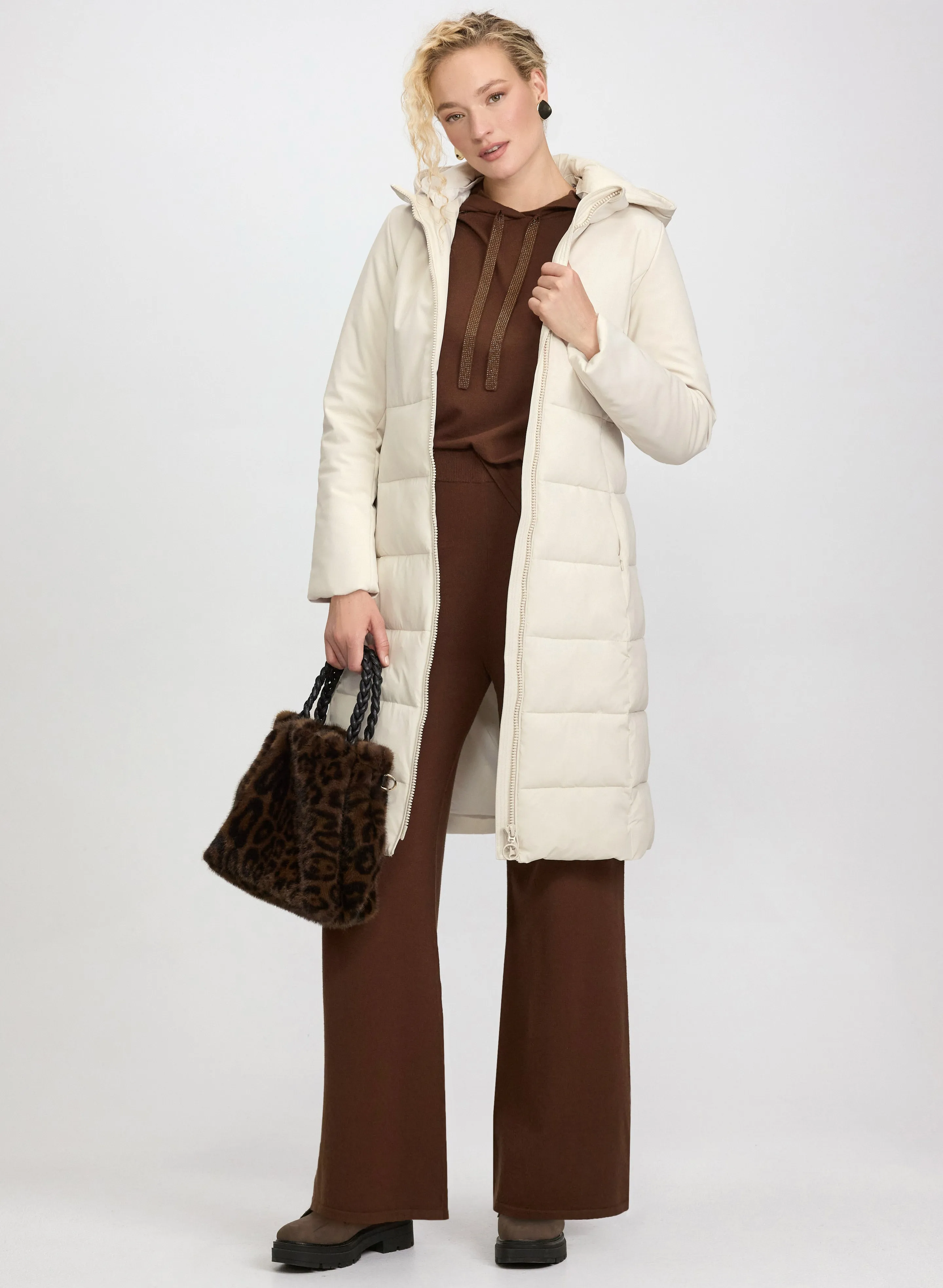 Quilted Puffer Coat sold by Laura product image thumbnail 5