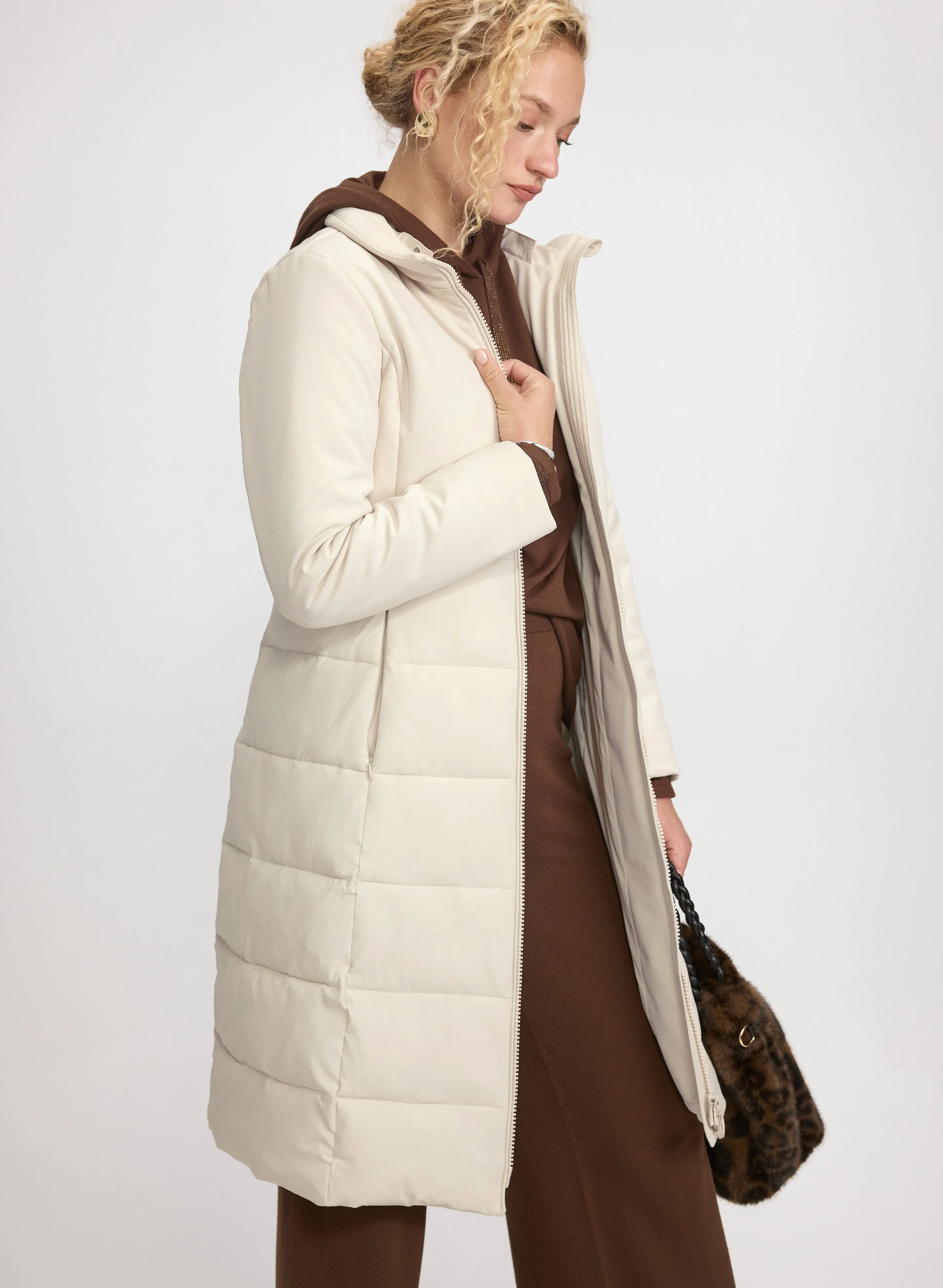 Quilted Puffer Coat sold by Laura product image thumbnail 2