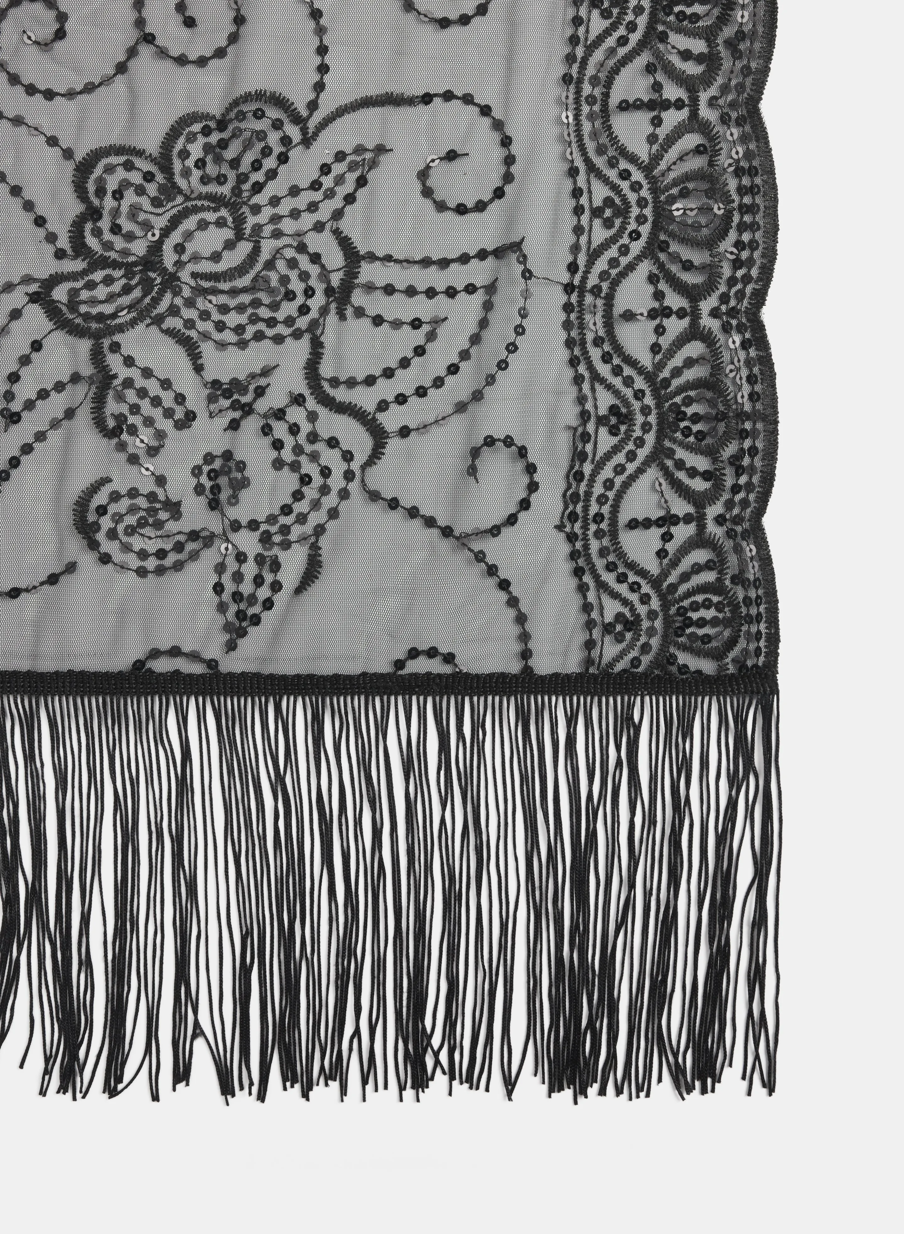 Mesh & Sequin Shawl sold by Laura product image thumbnail 3