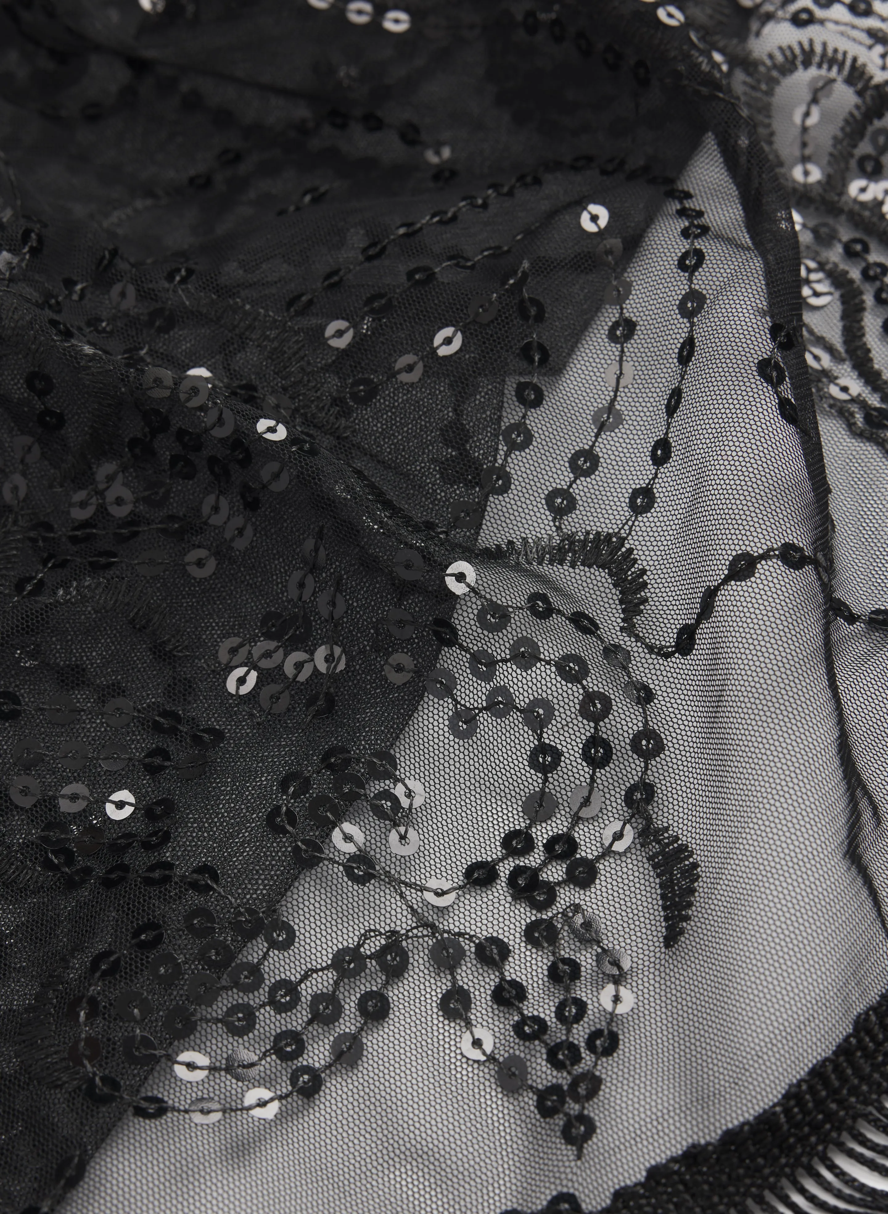 Mesh & Sequin Shawl sold by Laura product image thumbnail 2