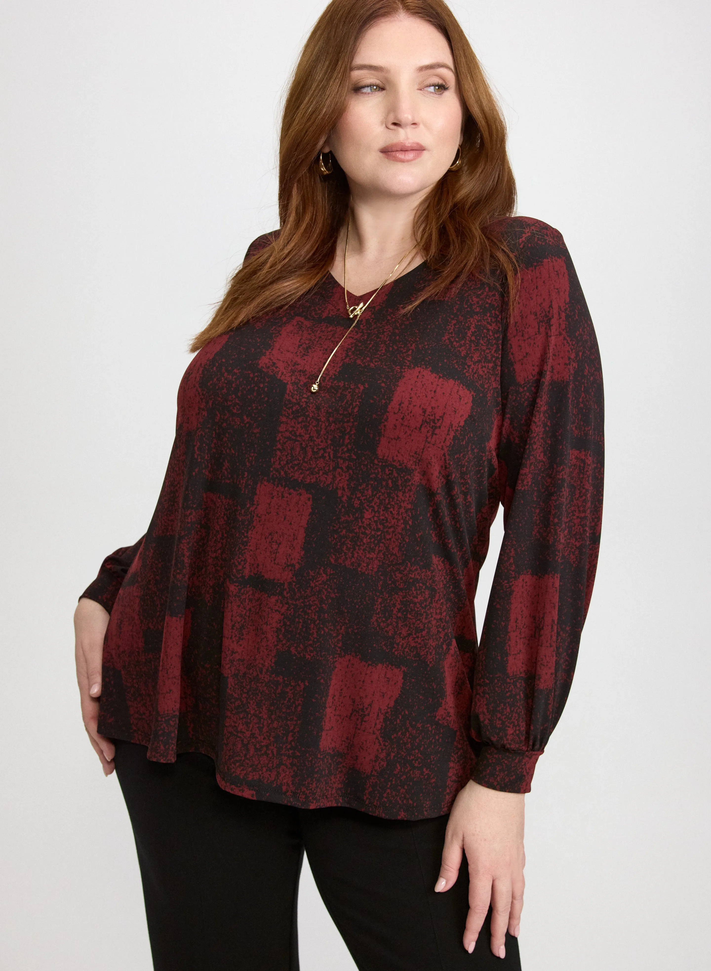 Abstract Print Top sold by Laura product image thumbnail 5