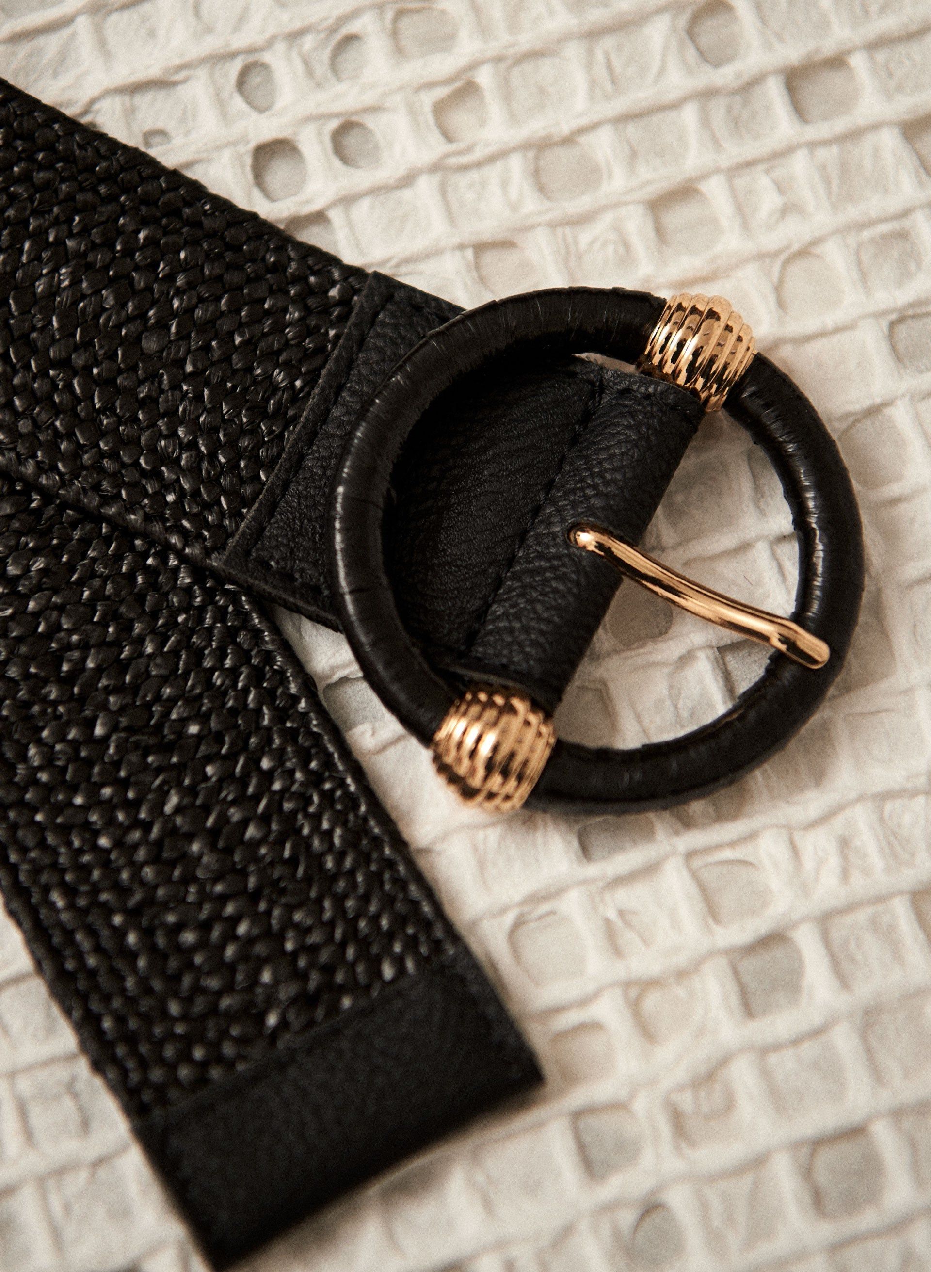 Round Buckle Elastic Belt sold by Laura product image thumbnail 2