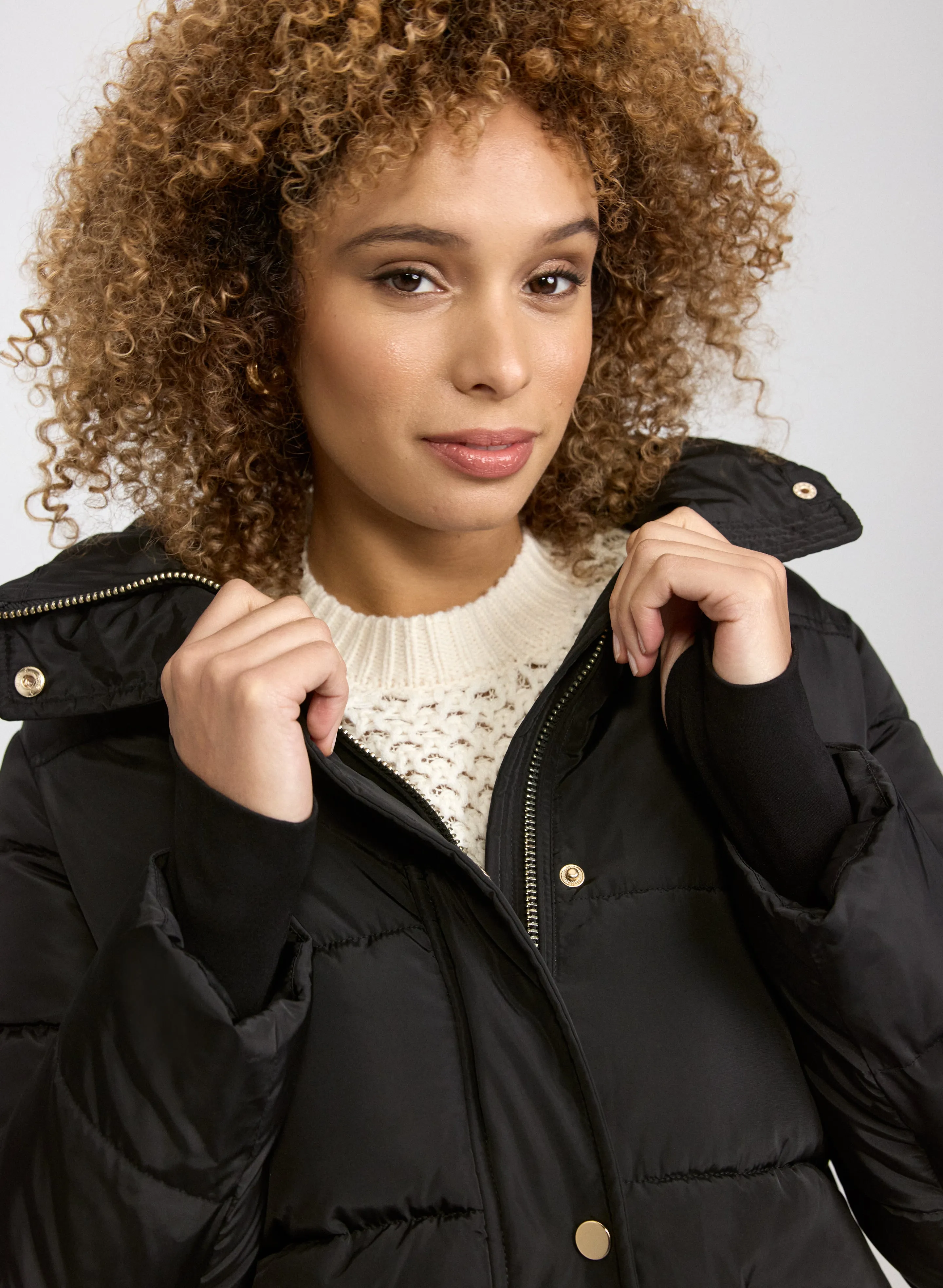 Quilted Zip Coat sold by Laura product image thumbnail 5