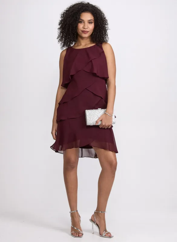 Tiered Chiffon Dress sold by Laura