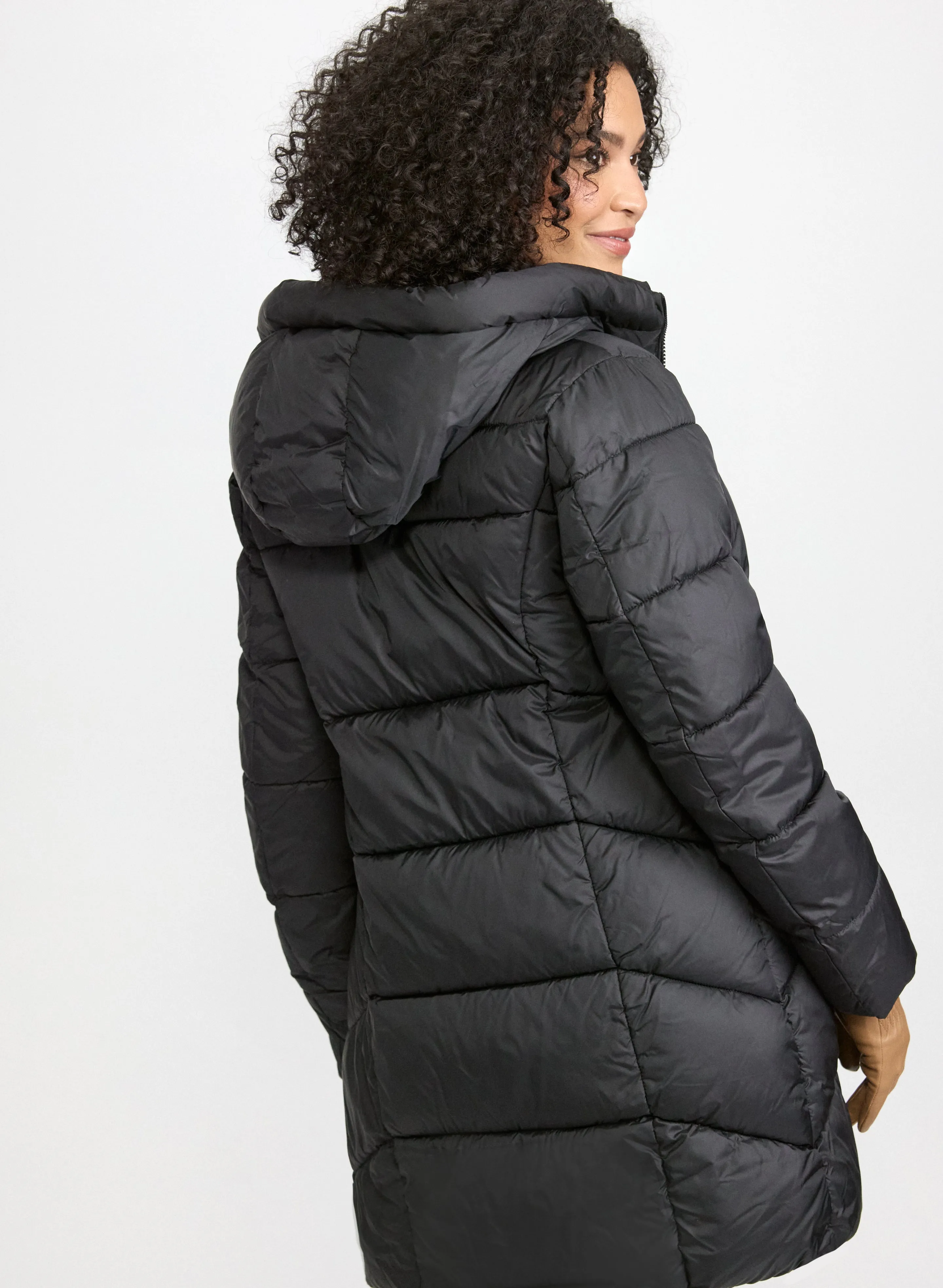 Simon Chang - Hooded Puffer Coat sold by Laura product image thumbnail 4
