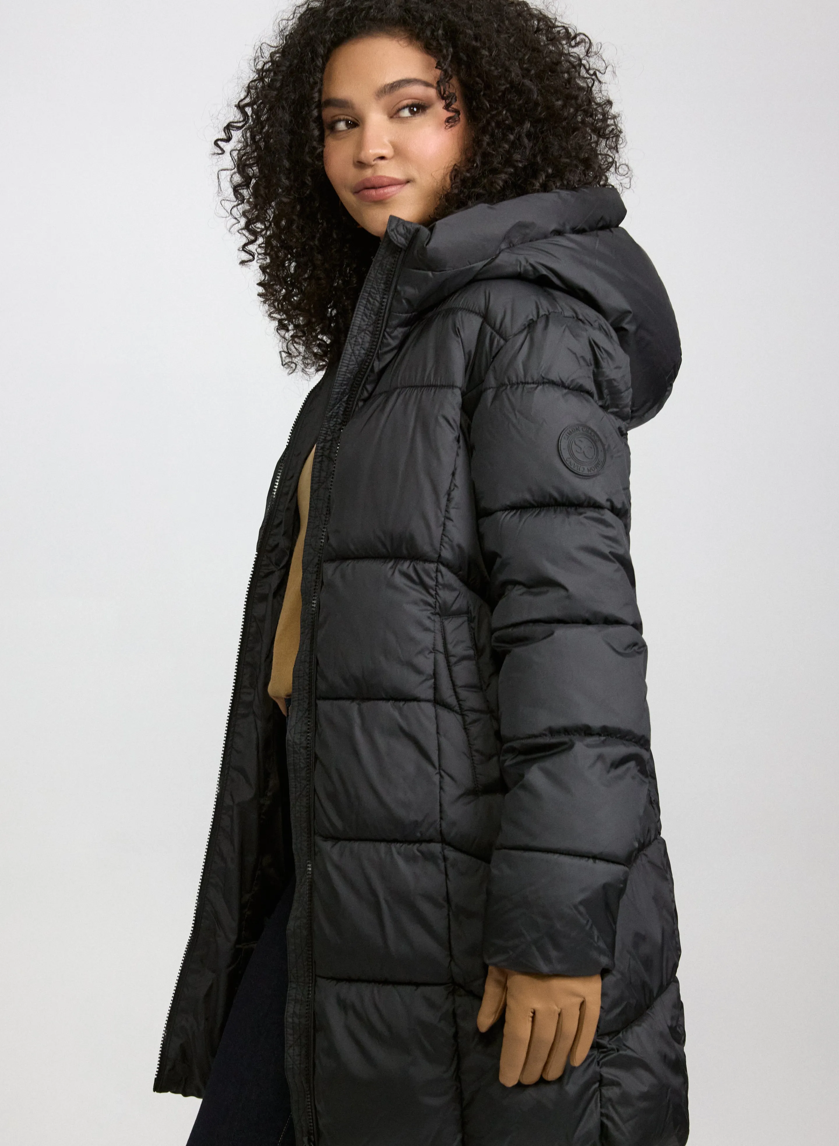 Simon Chang - Hooded Puffer Coat sold by Laura product image thumbnail 5