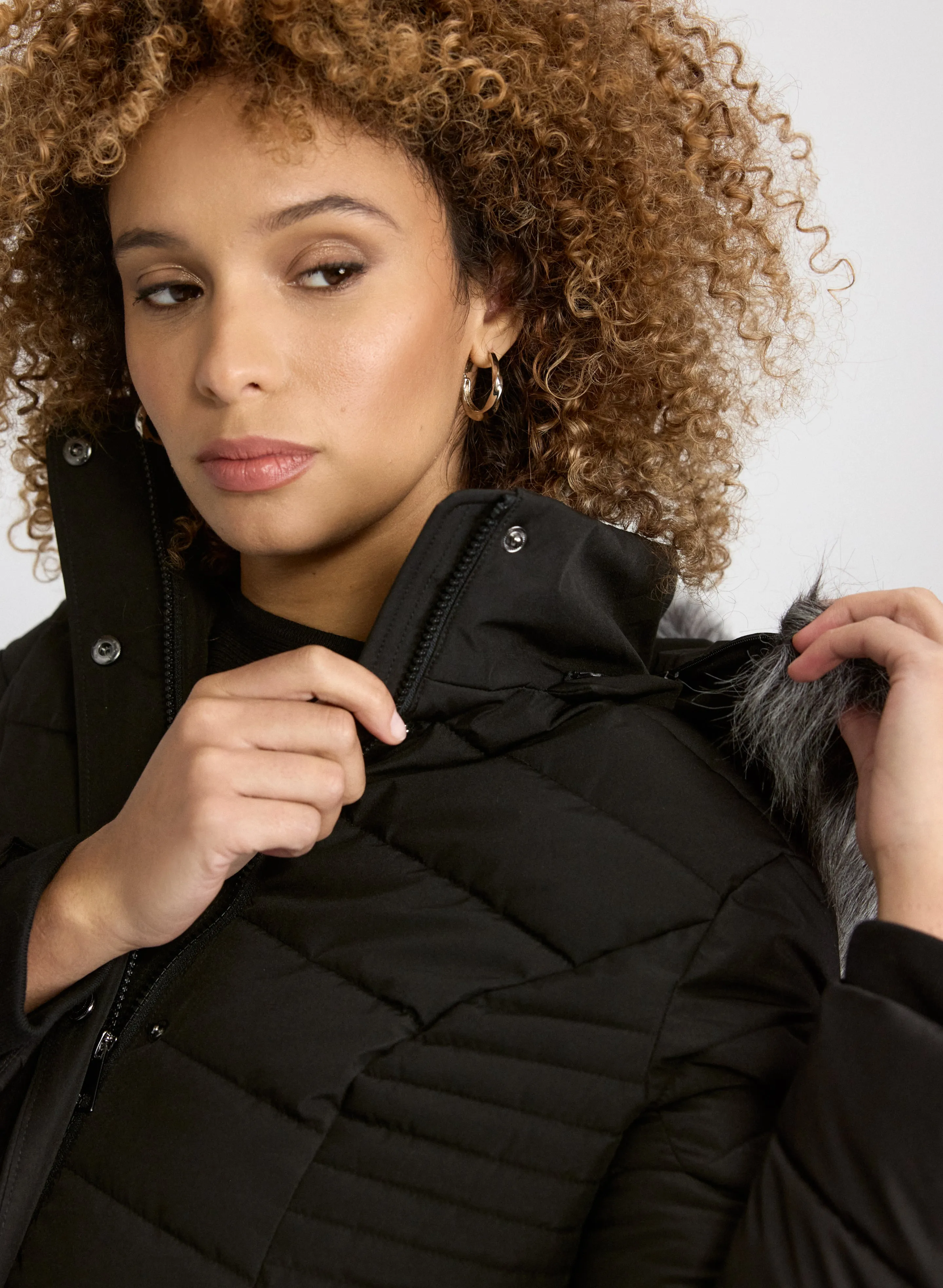 Box Quilt Coat sold by Laura product image thumbnail 5