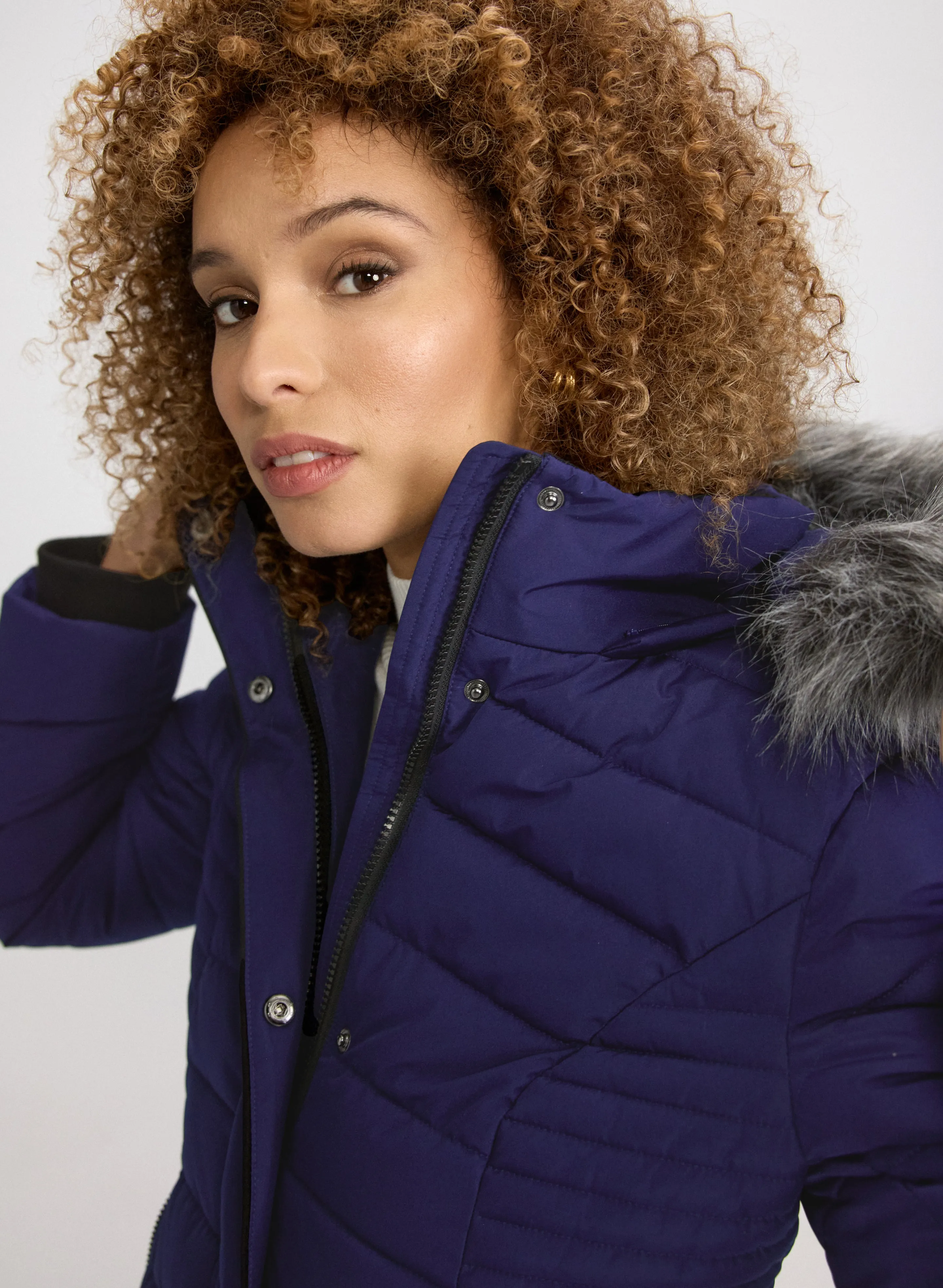 Box Quilt Coat sold by Laura product image thumbnail 5