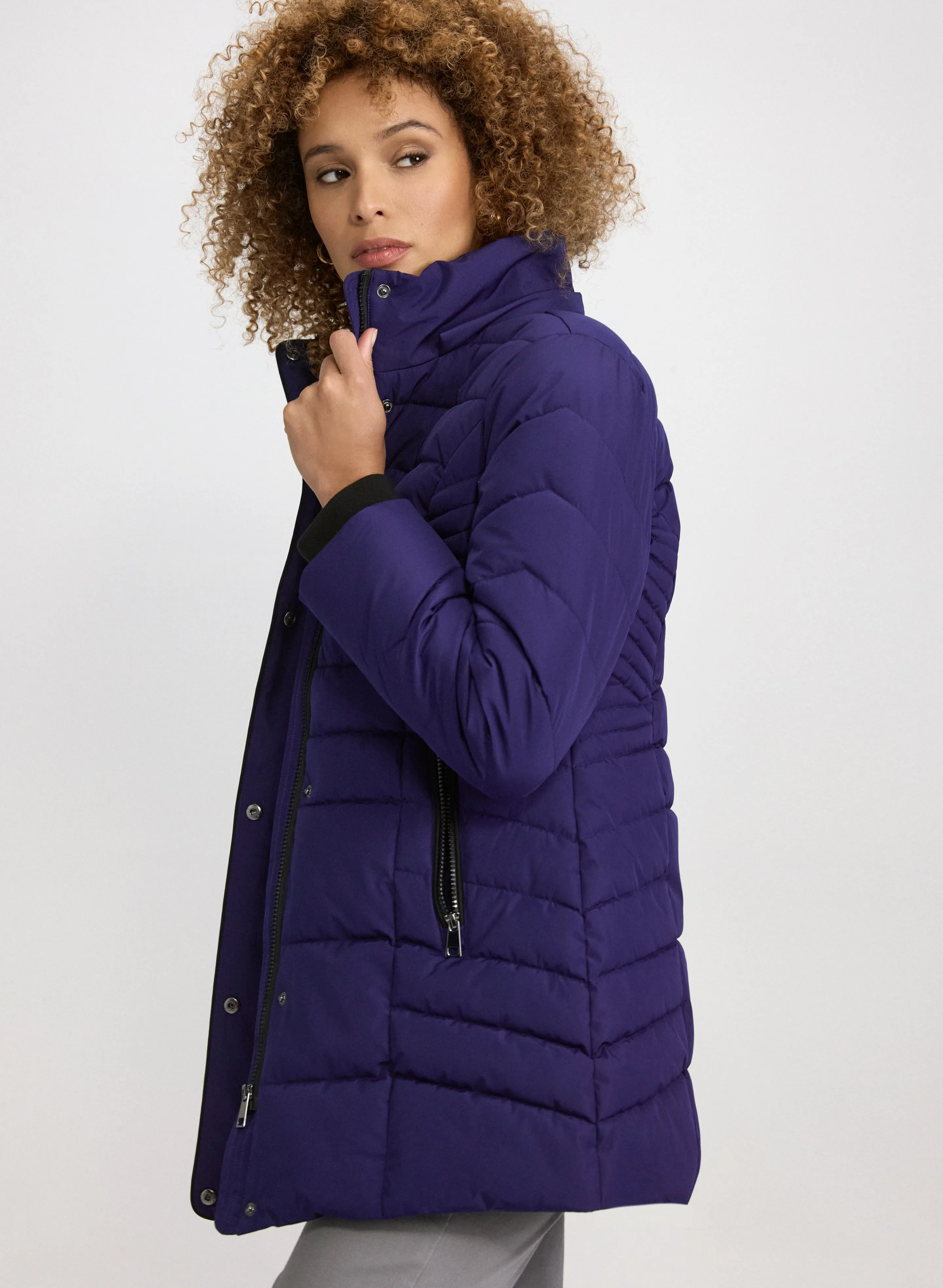 Box Quilt Coat sold by Laura product image thumbnail 2