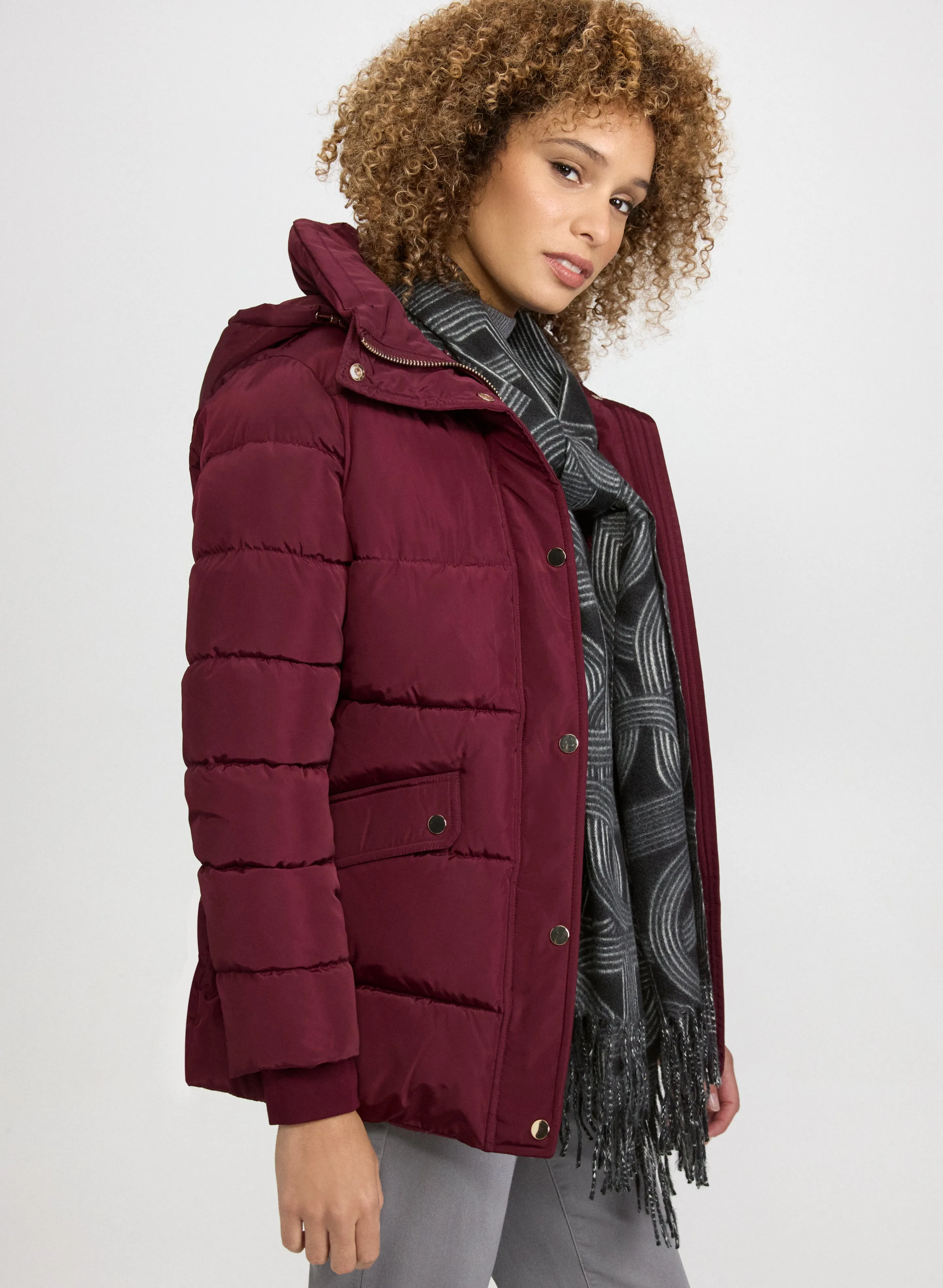 Quilted Zip Coat sold by Laura product image thumbnail 2