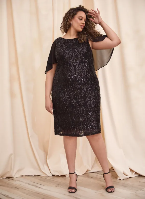 Sequin Sheath Dress sold by Laura