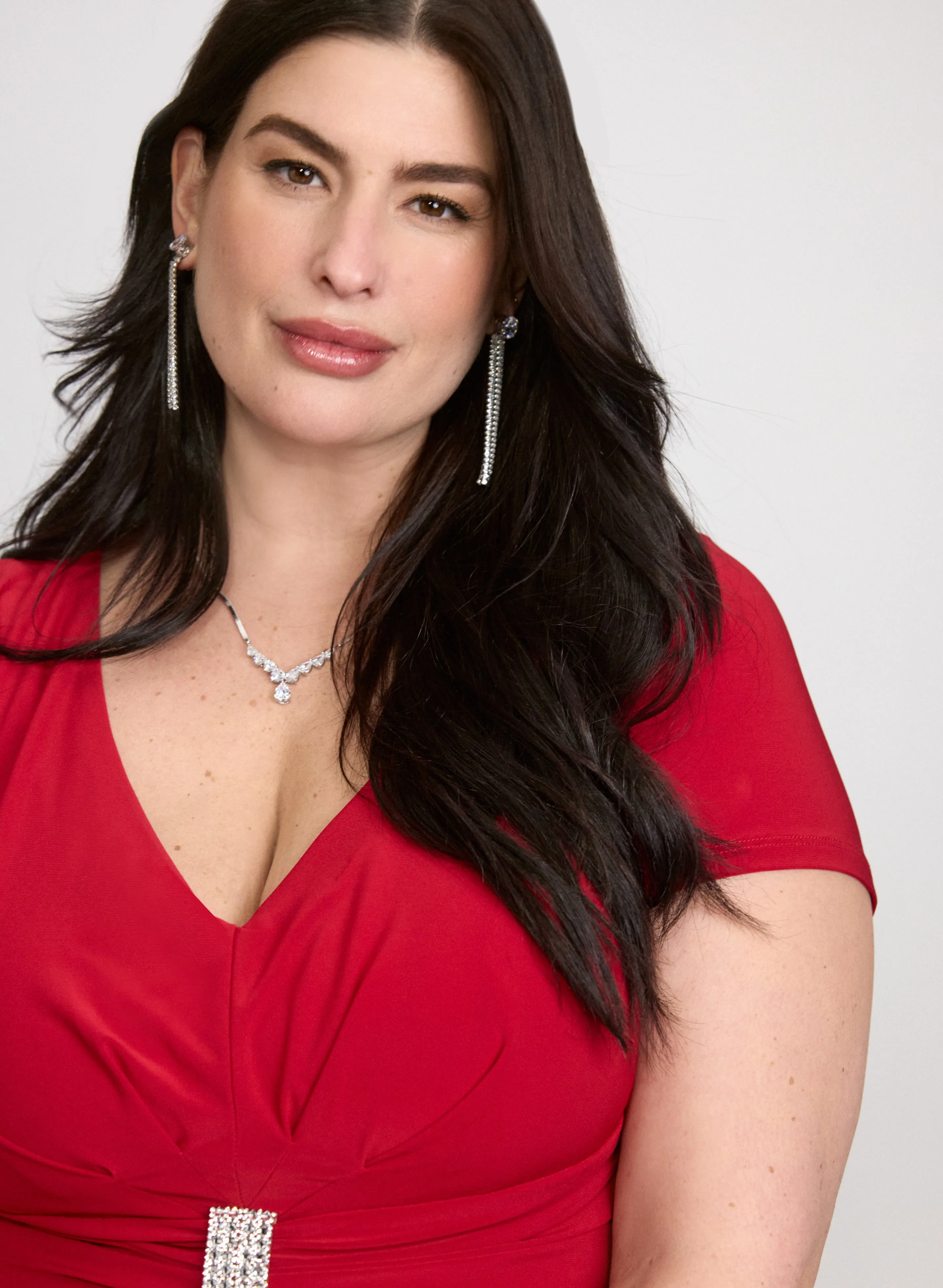 Rhinestone Detail Dress sold by Laura product image thumbnail 5