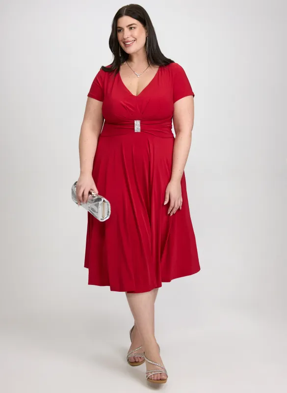 Rhinestone Detail Dress sold by Laura