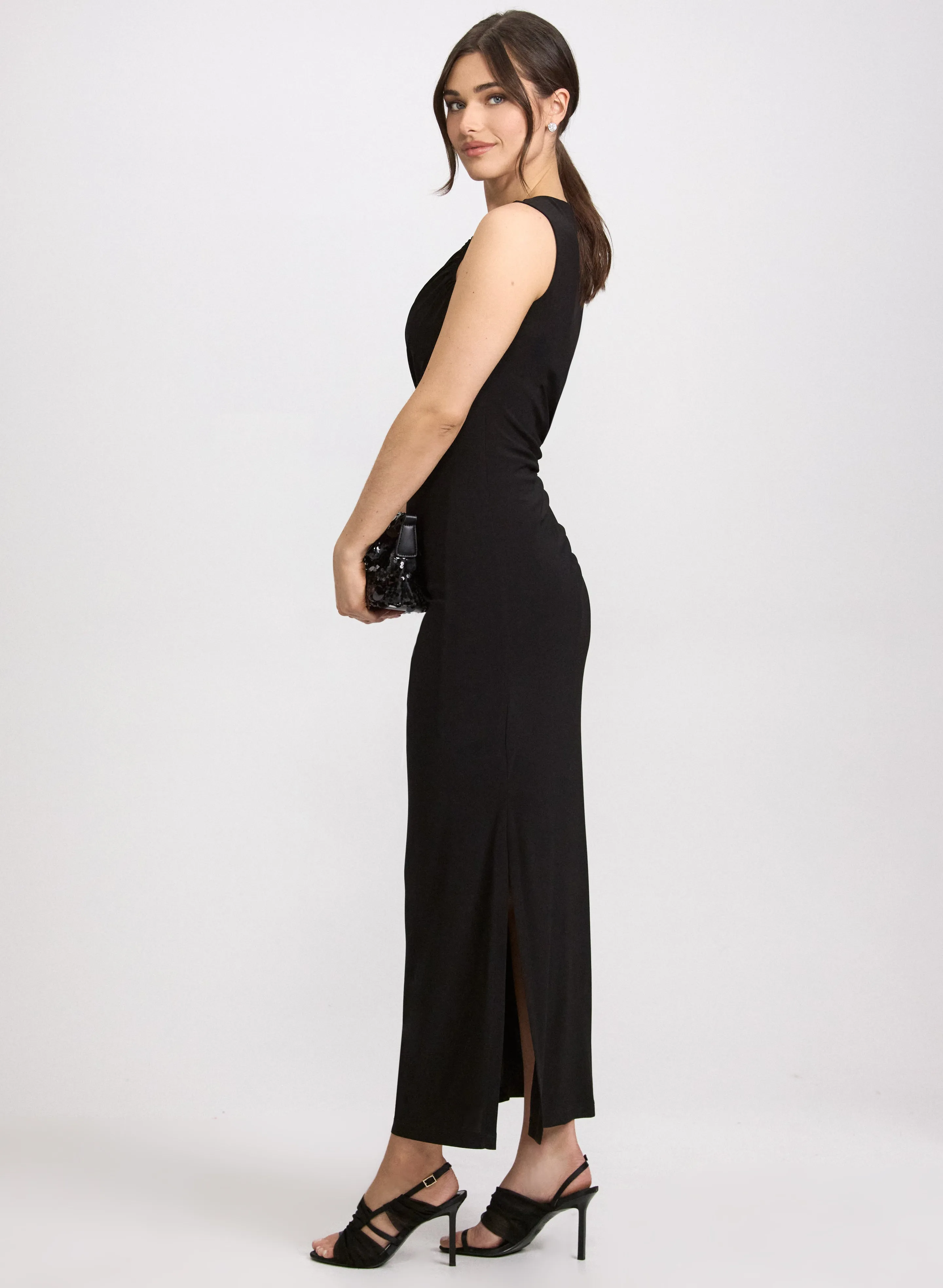 Ruched Jersey Dress sold by Laura product image thumbnail 3