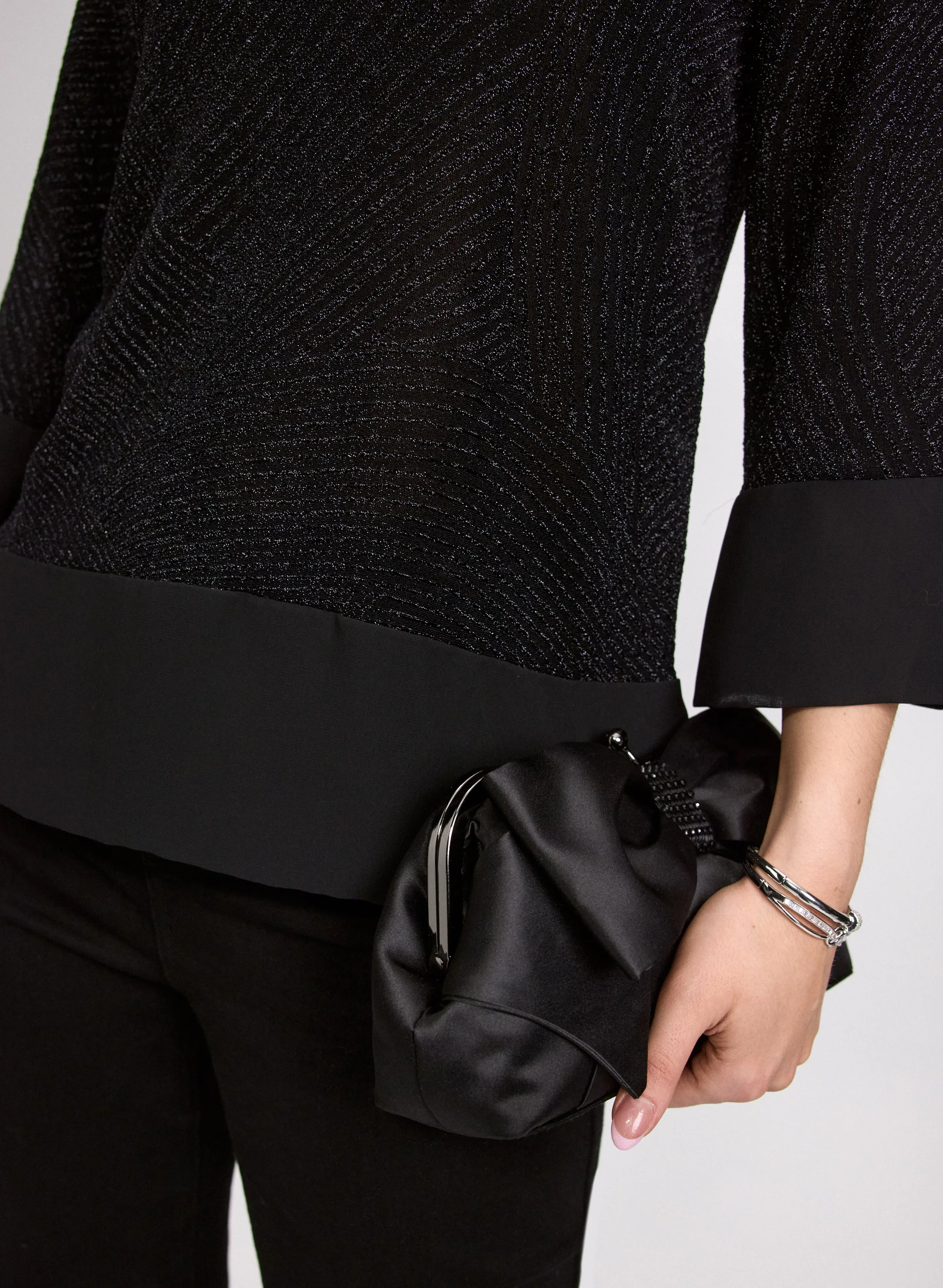 Metallic Jacquard Top sold by Laura product image thumbnail 5