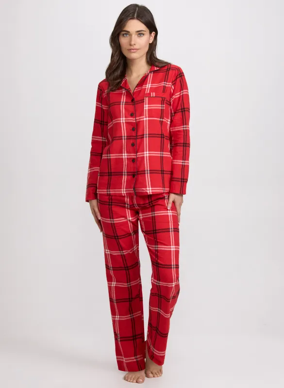 Plaid Print Pyjama Print sold by Laura